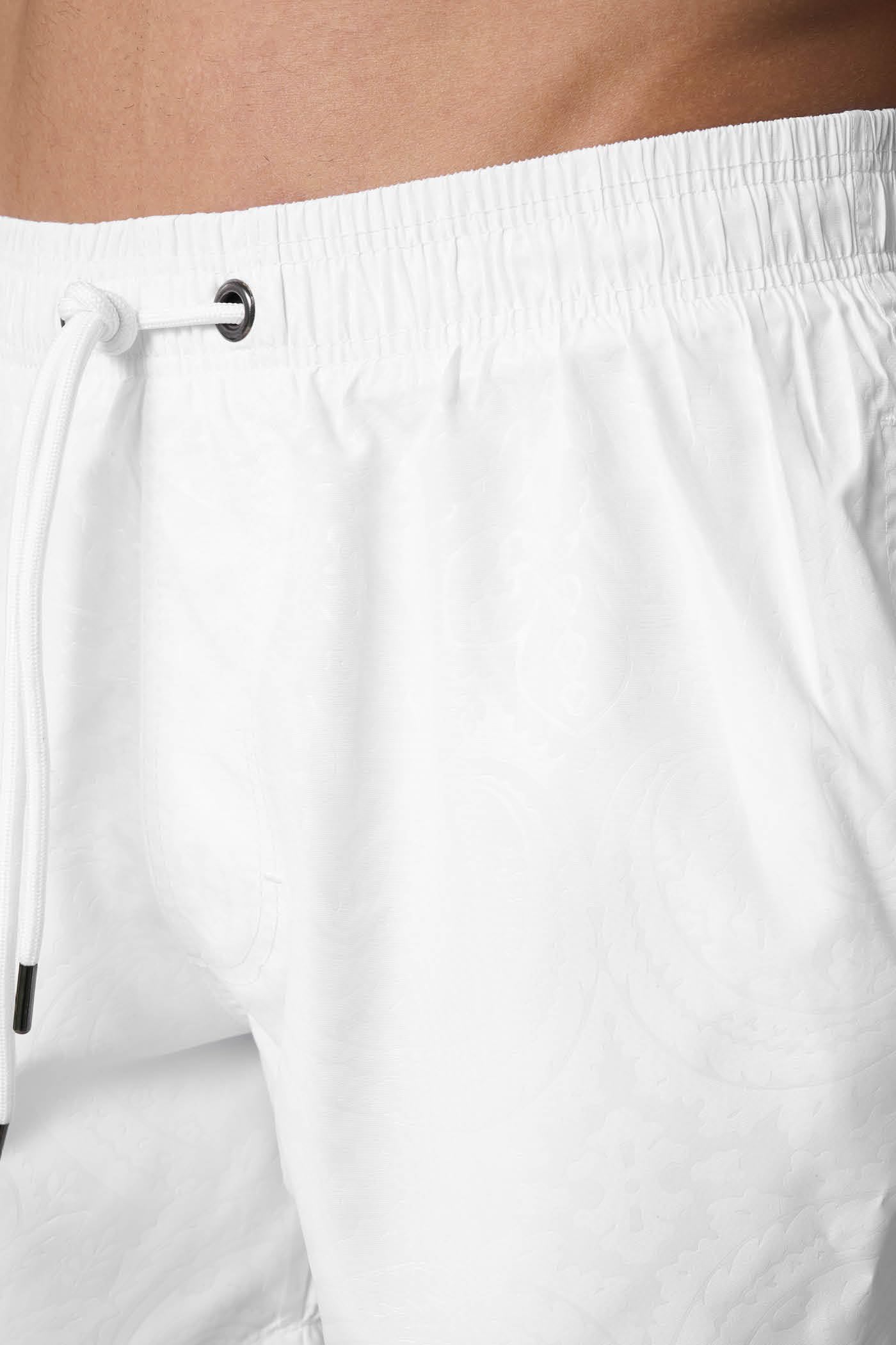 Goldenpoint Paisley costume boxer uomo fantasia blu