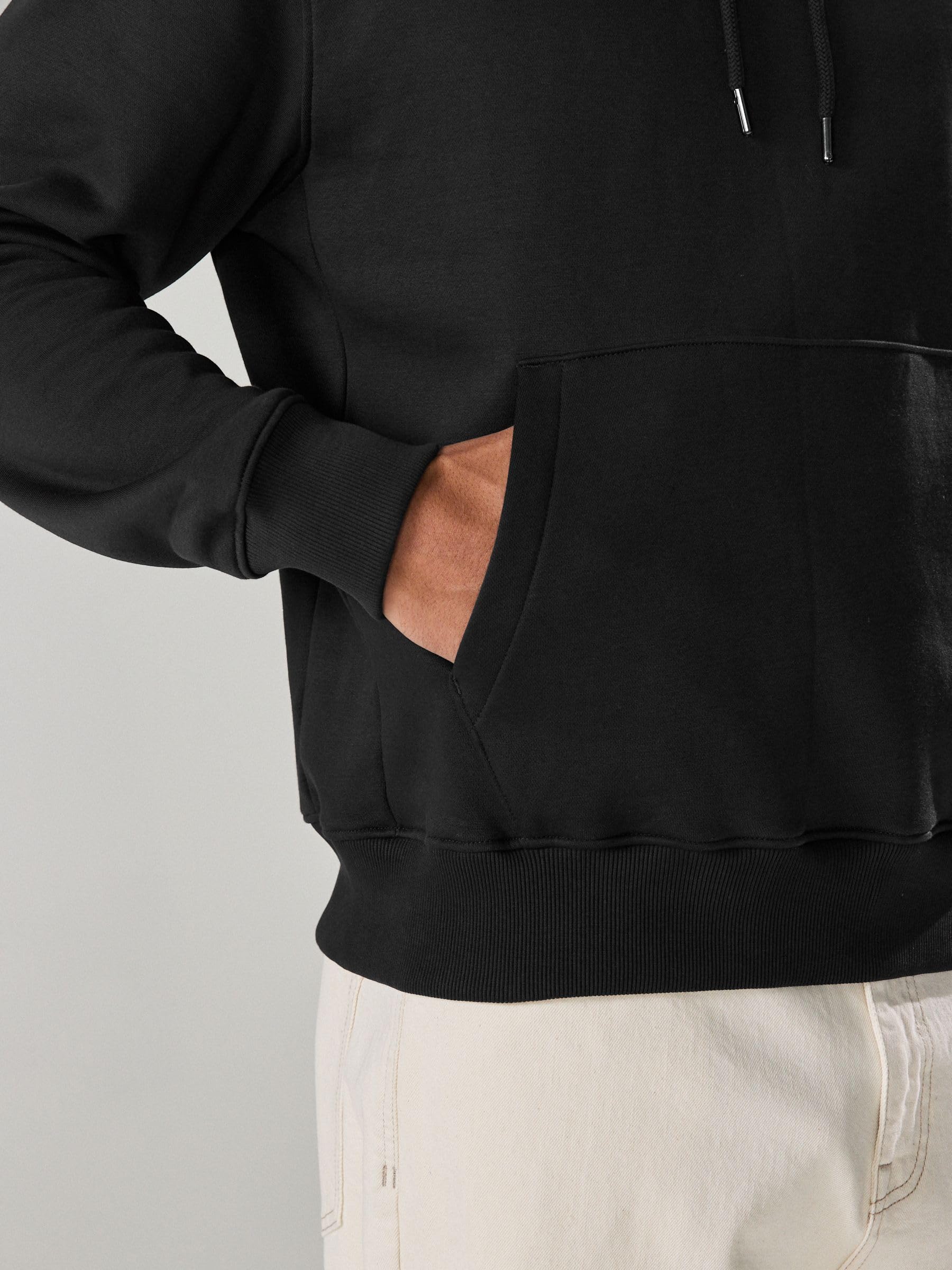 NEXT Jersey Cotone Pesante Felpa Uomo Cappuccio Morbida Pelle