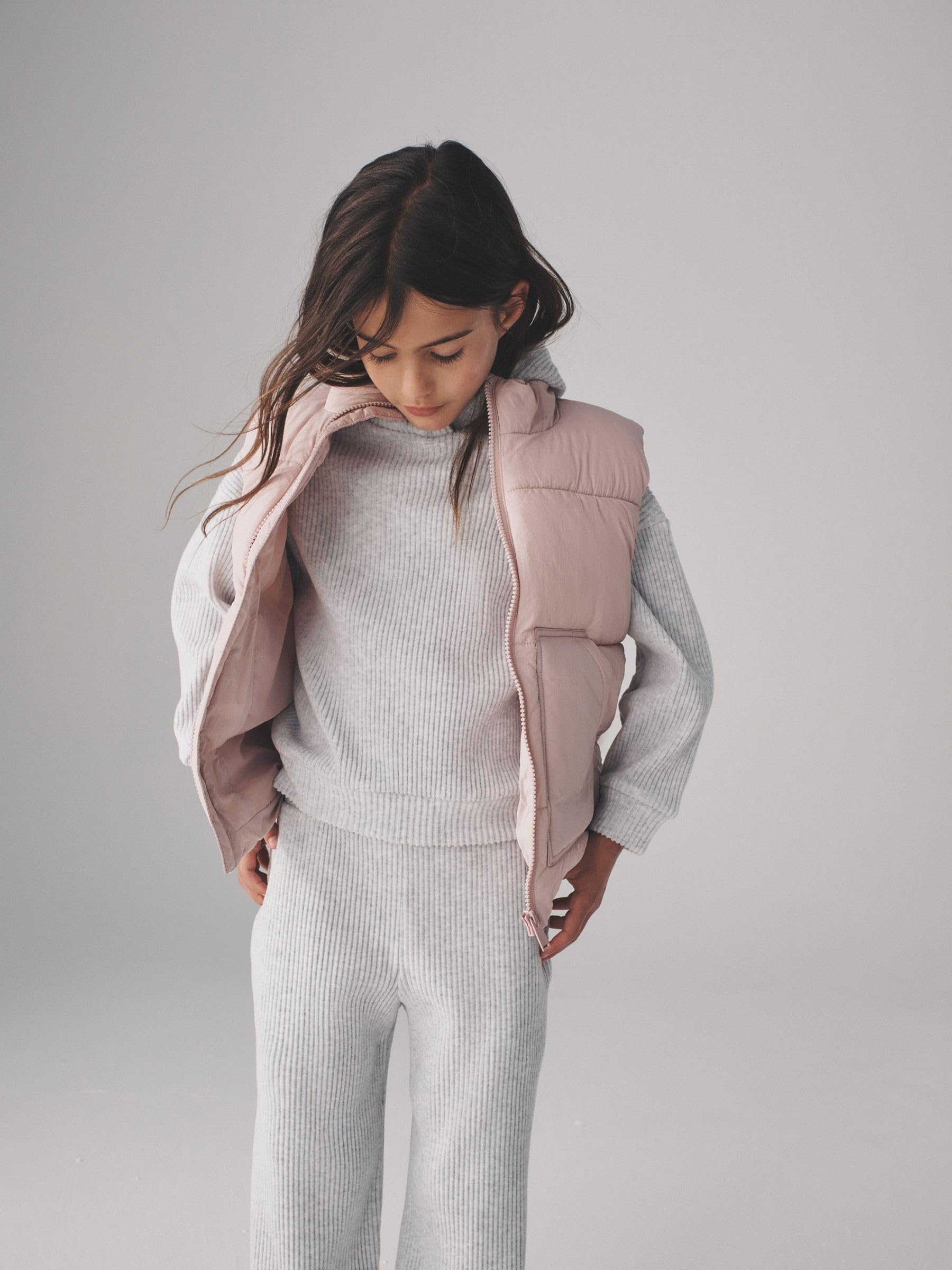 The Set gilet bambina 2 pezzi uso quotidiano