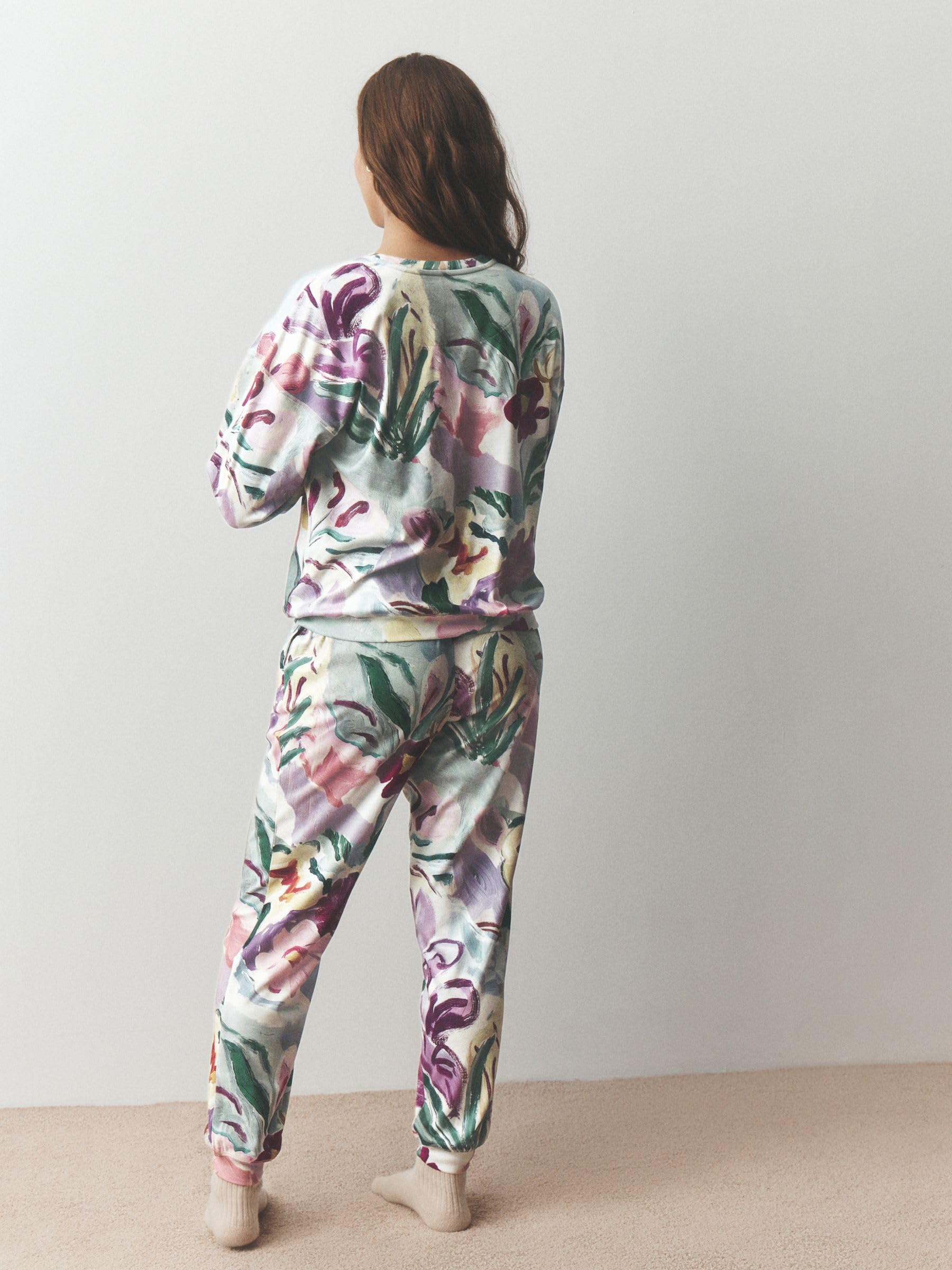 Next pigiama comodo donna manica lunga taglia L