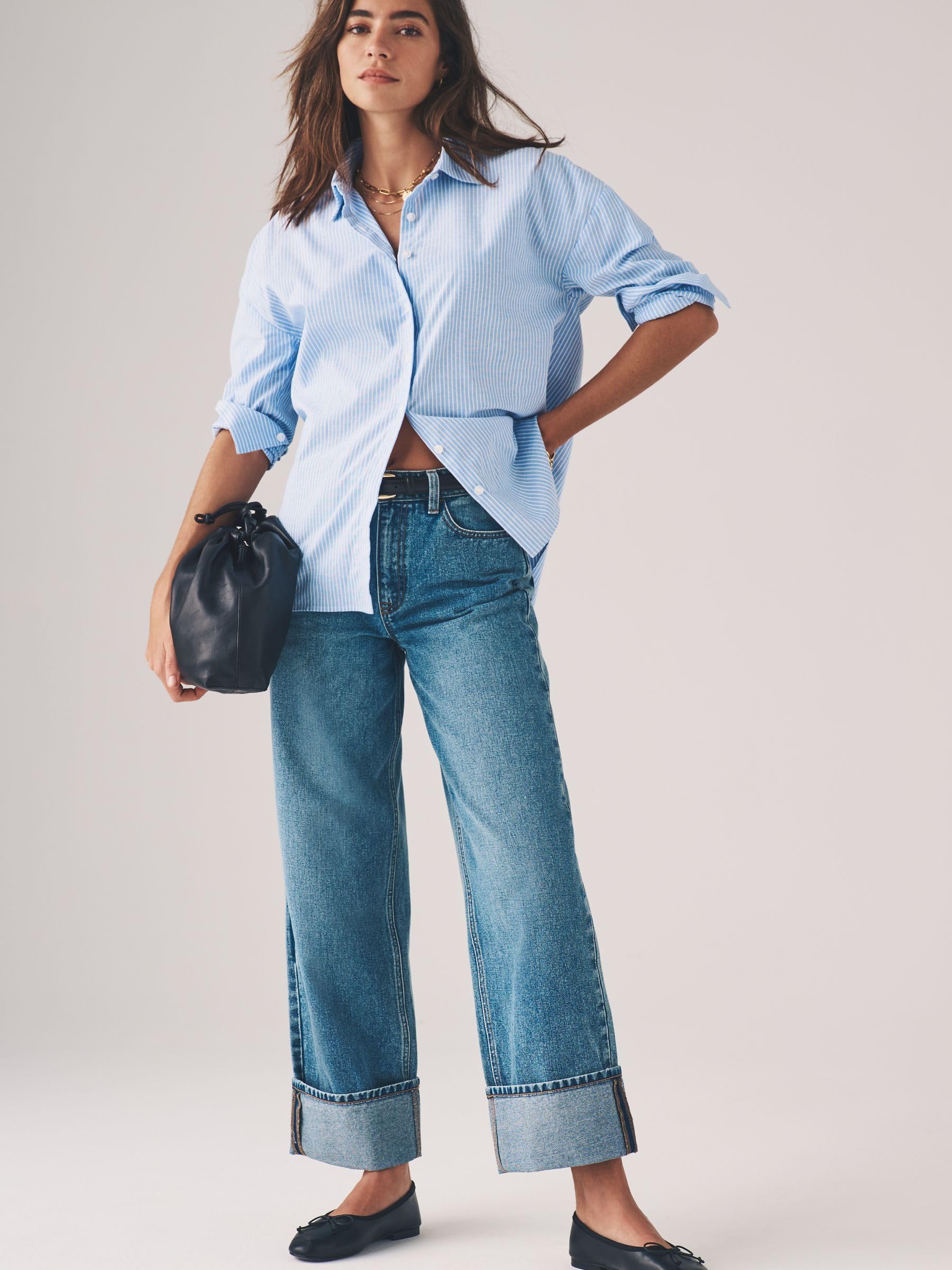 Next The Set camicia oxford donna 2 pezzi
