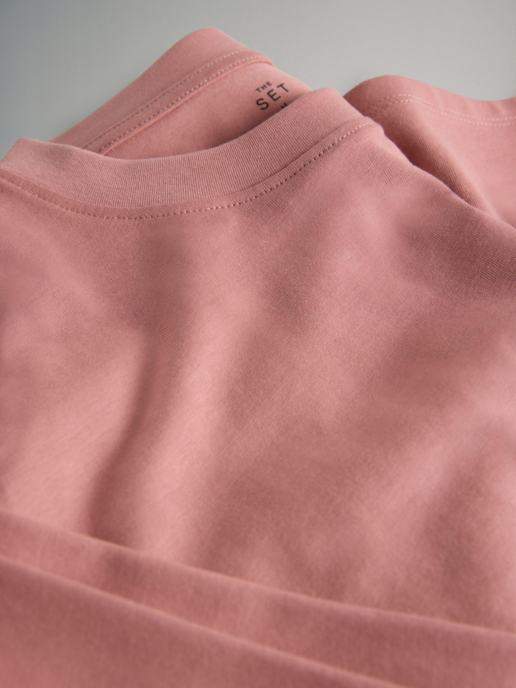 Next The Set T-Shirt Maniche Lunghe Donna 4 Pezzi Comode Nere