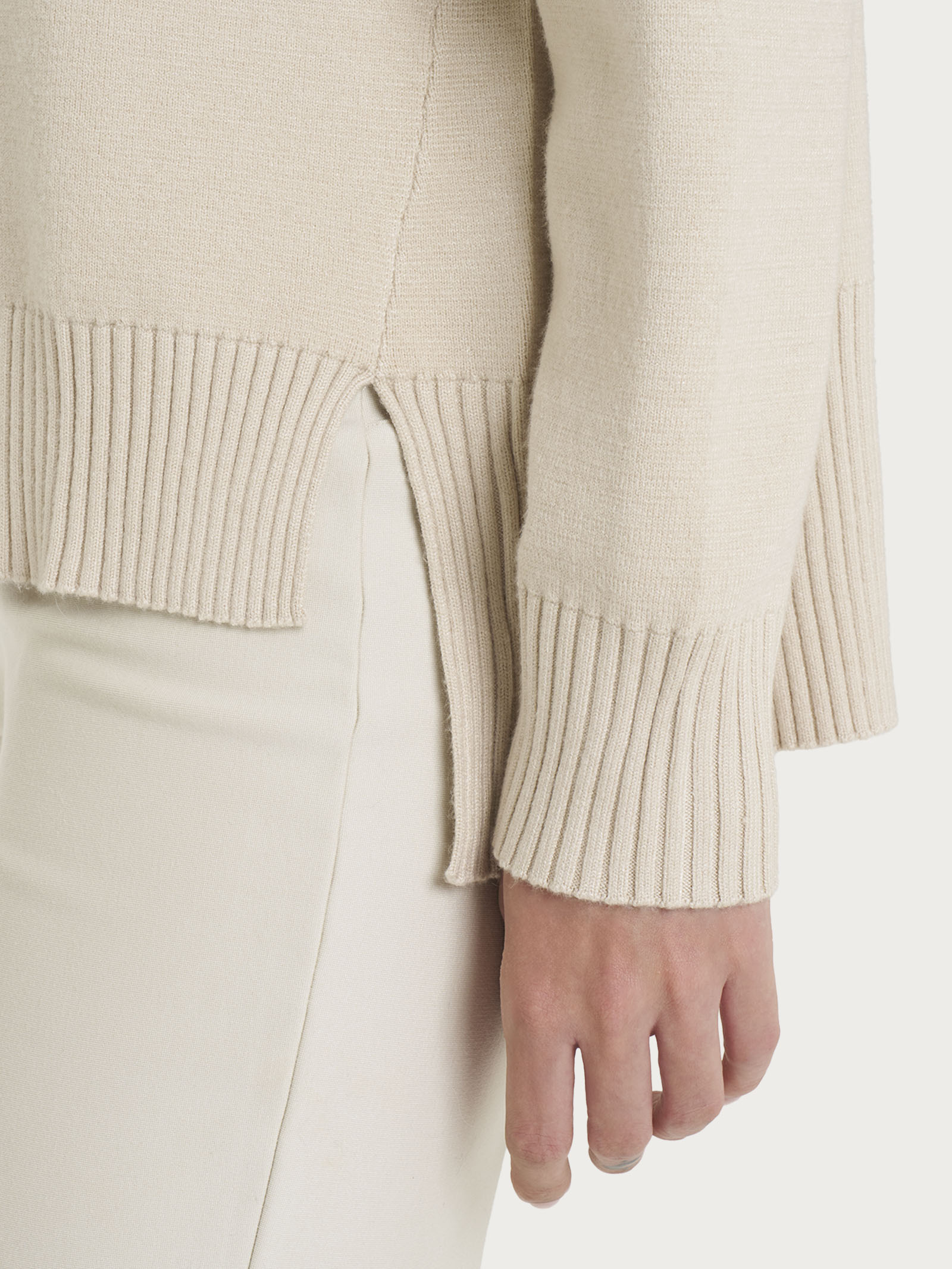 Ragno Super Soft cardigan Champignon con bottoni