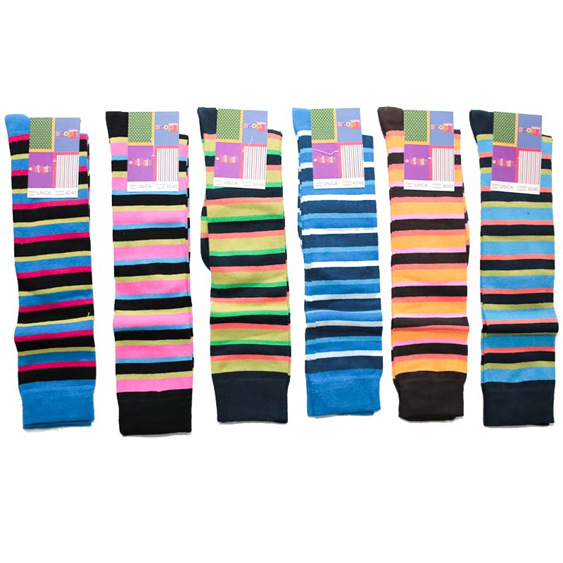 Prisco Royal calze uomo cotone caldo 6 paia lunghe