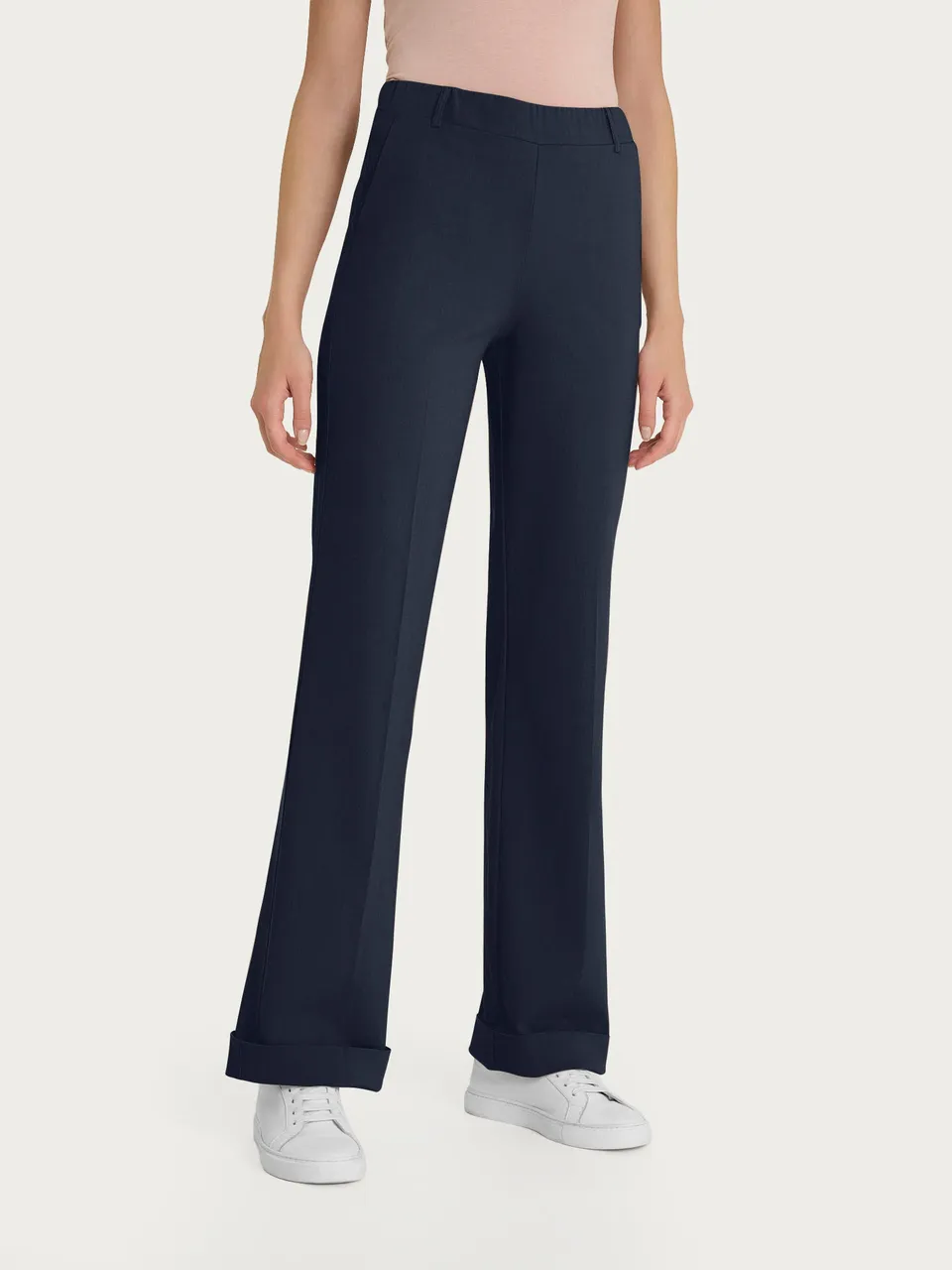 Ragno Super Natural Pantalone Dritto Bleu con tasche