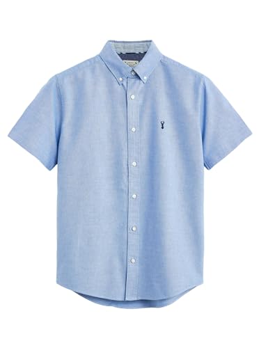 Next Oxford camicia uomo maniche corte in cotone