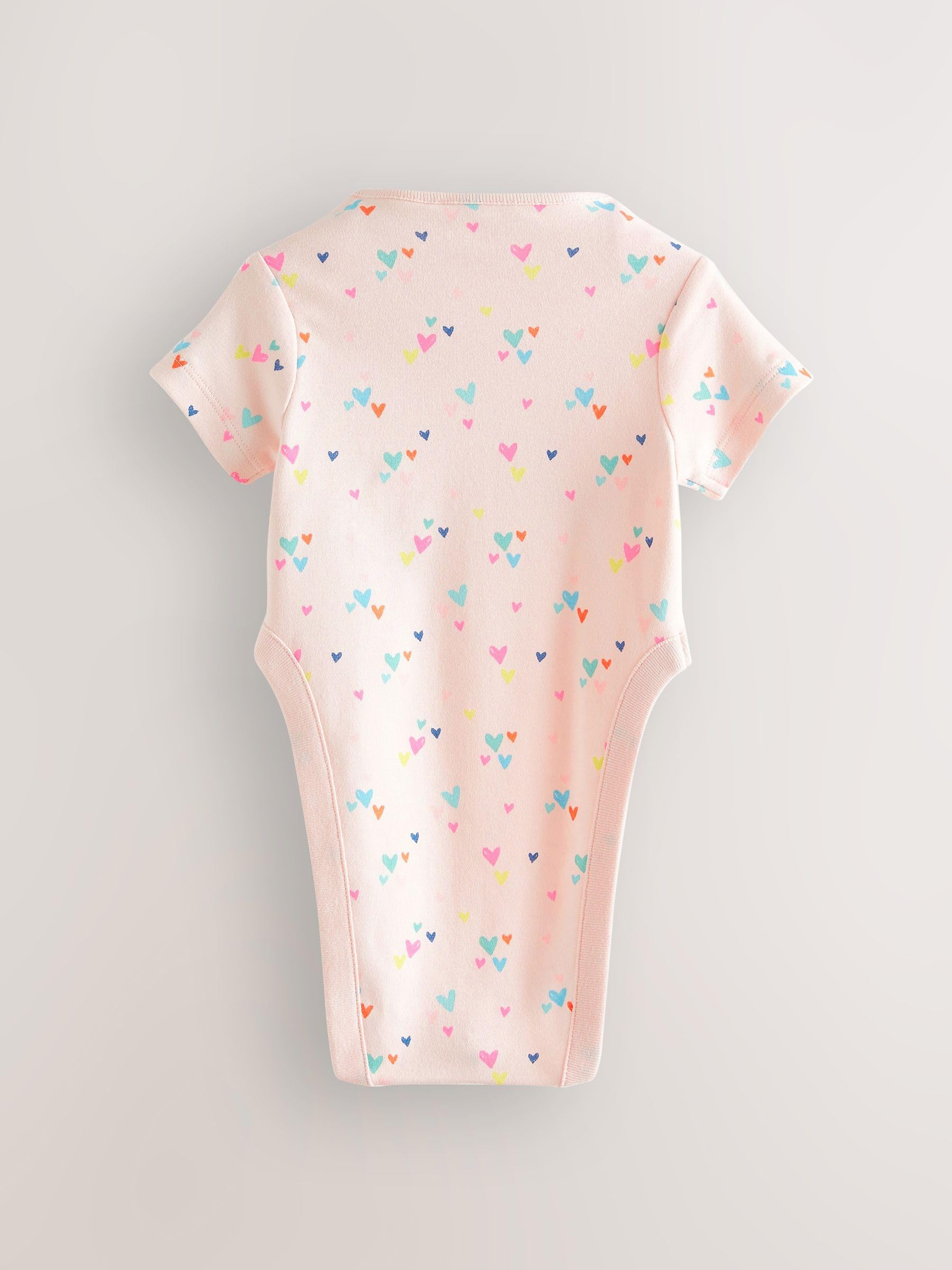 Next Body Manica Corta Neonata 3 Pezzi 74-80 Cotone