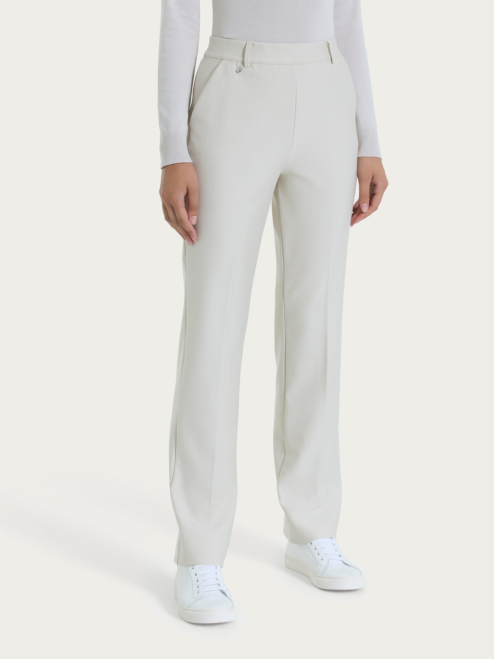 Ragno Compact Pantalone Ampio Champignon gamba larga