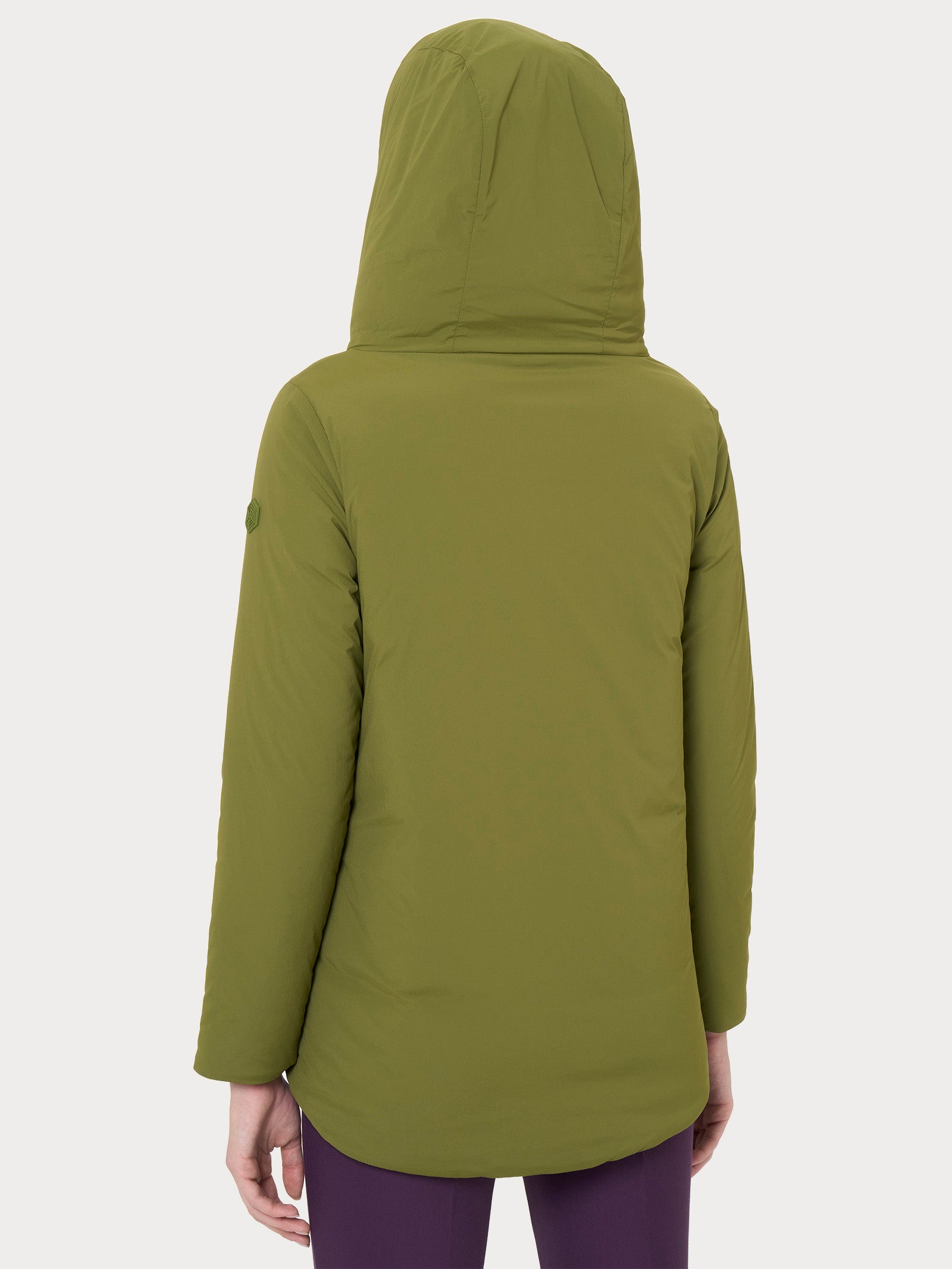 Ragno Piumerino 150 Cappotto con Cappuccio Sphagnum Lana