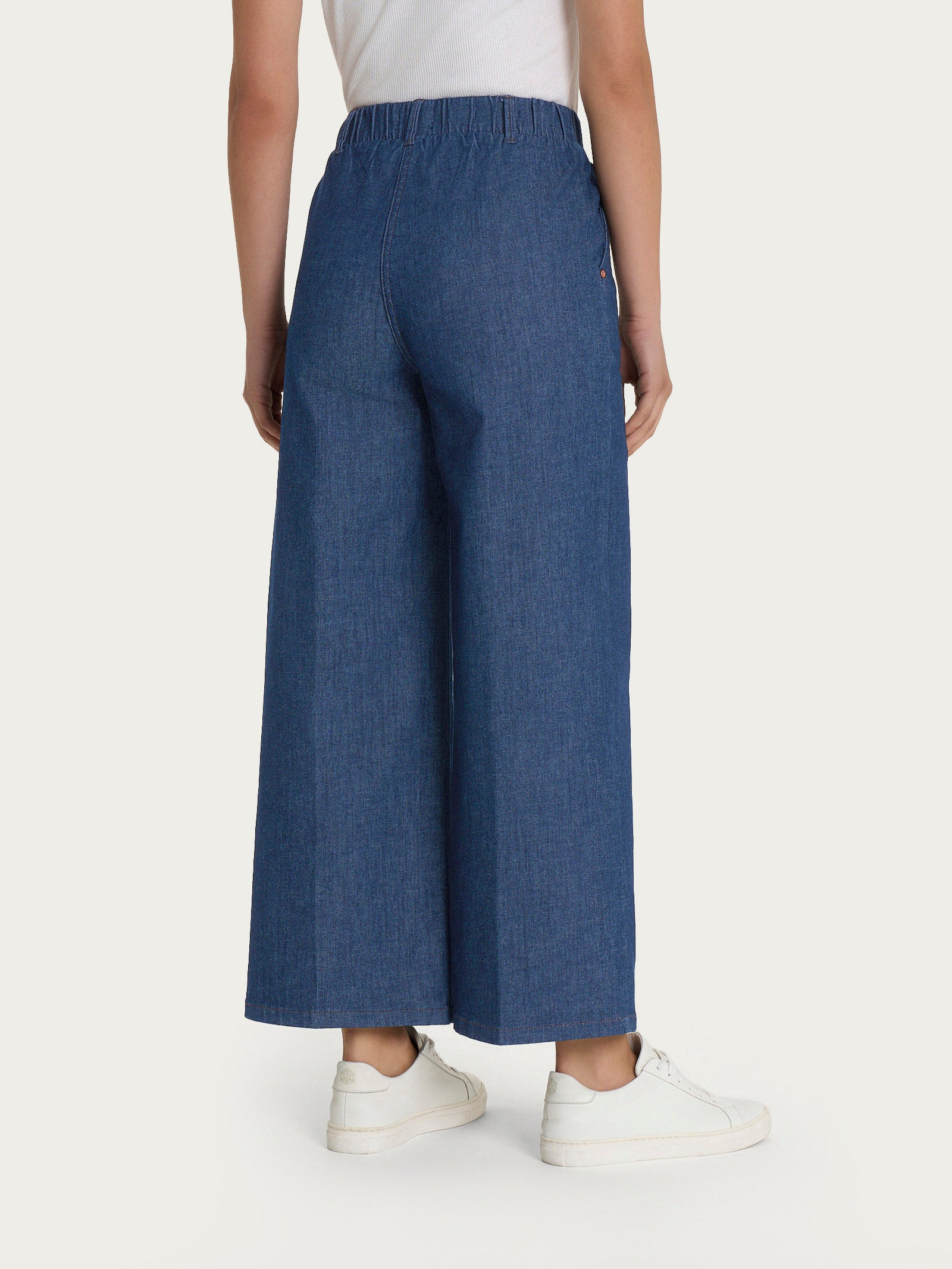 Ragno Light Denim jeans ampio caviglia blu jeans