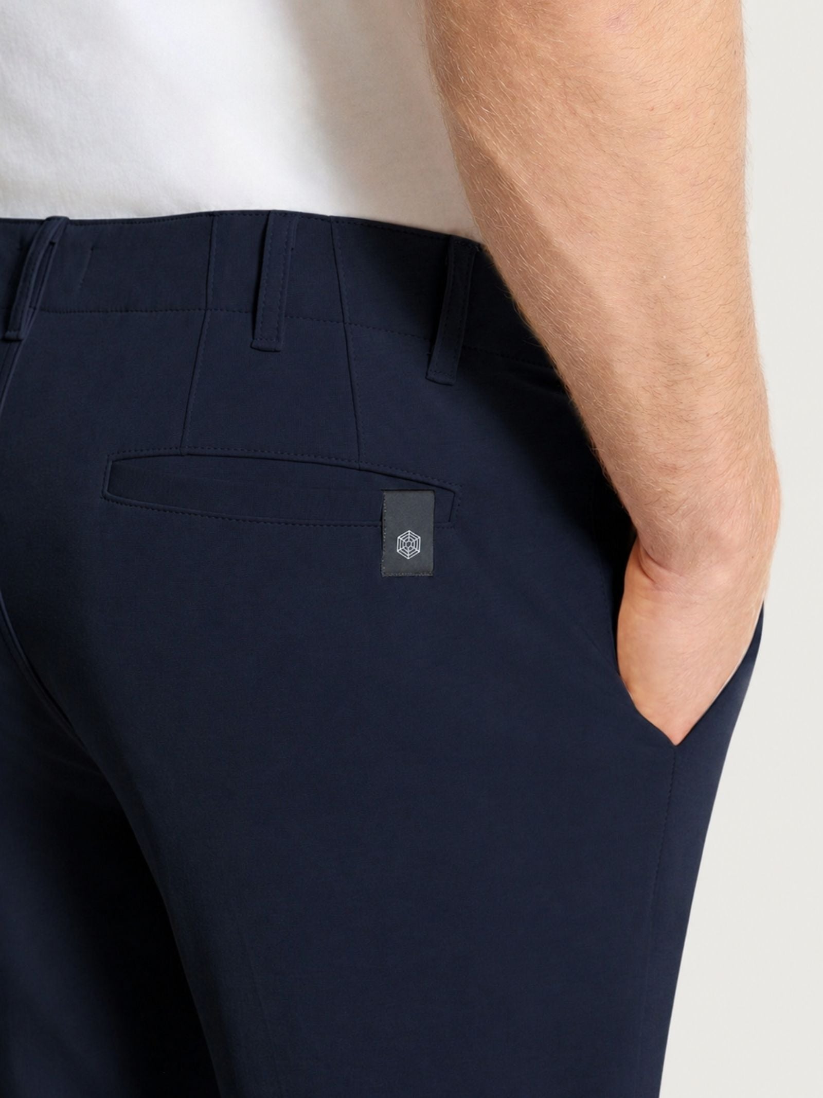 Ragno Compact Light Chino Bleu cotone comfort belt