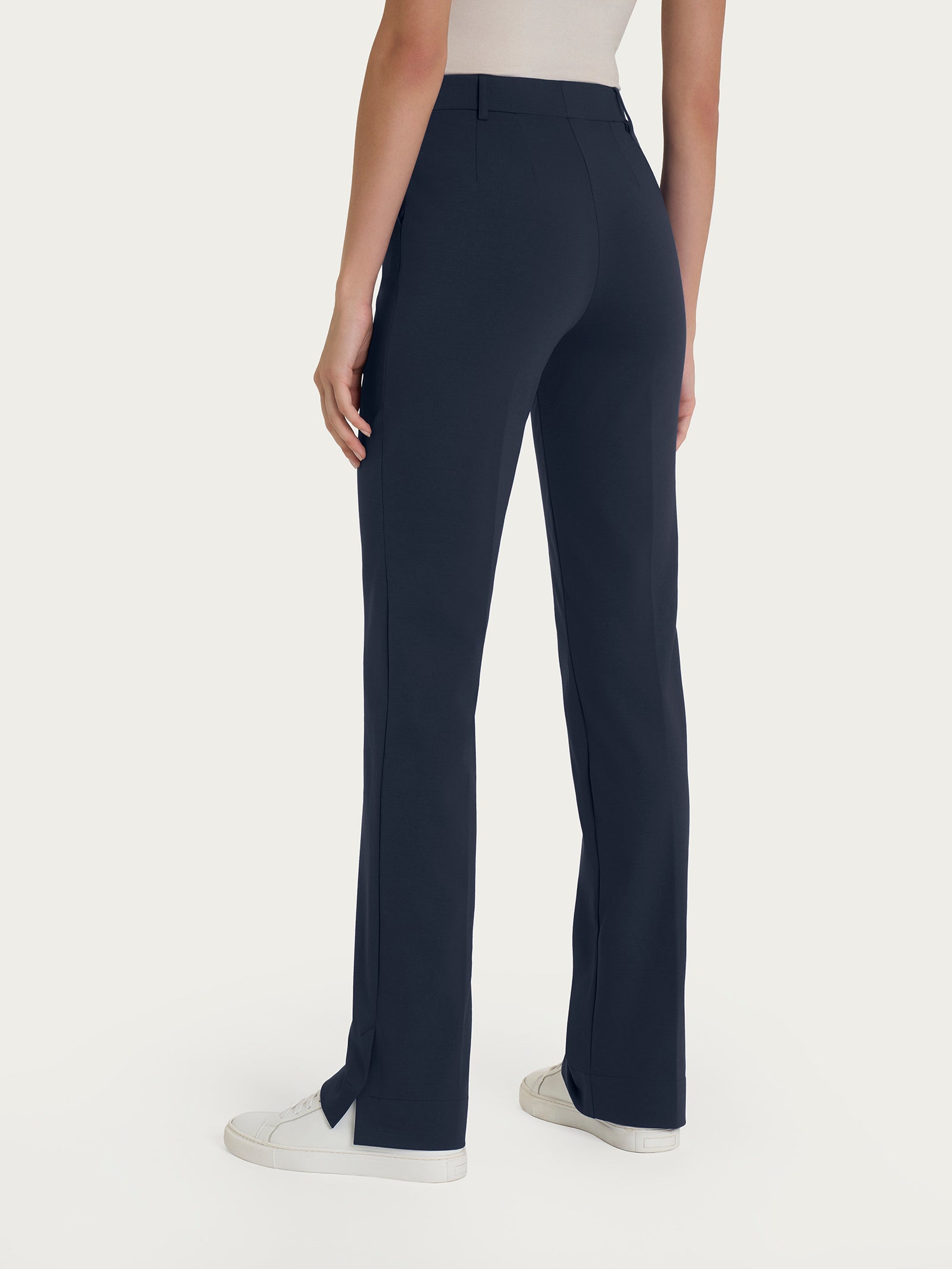 Ragno Compact Light pantalone dritto Bleu cotone elasticizzato