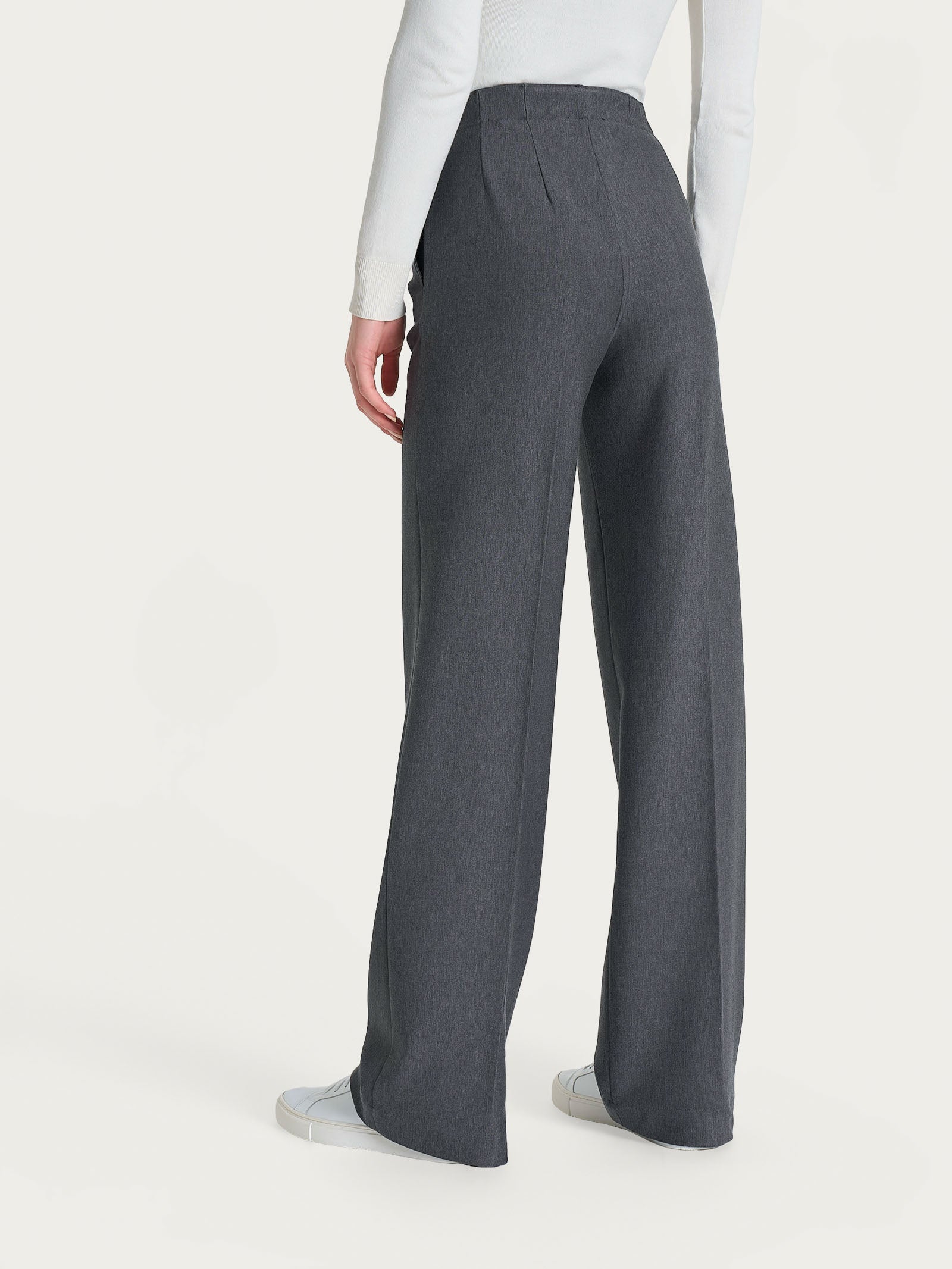 Ragno Gem Pantalone Ampio Ardesia Mel compact elasticizzato