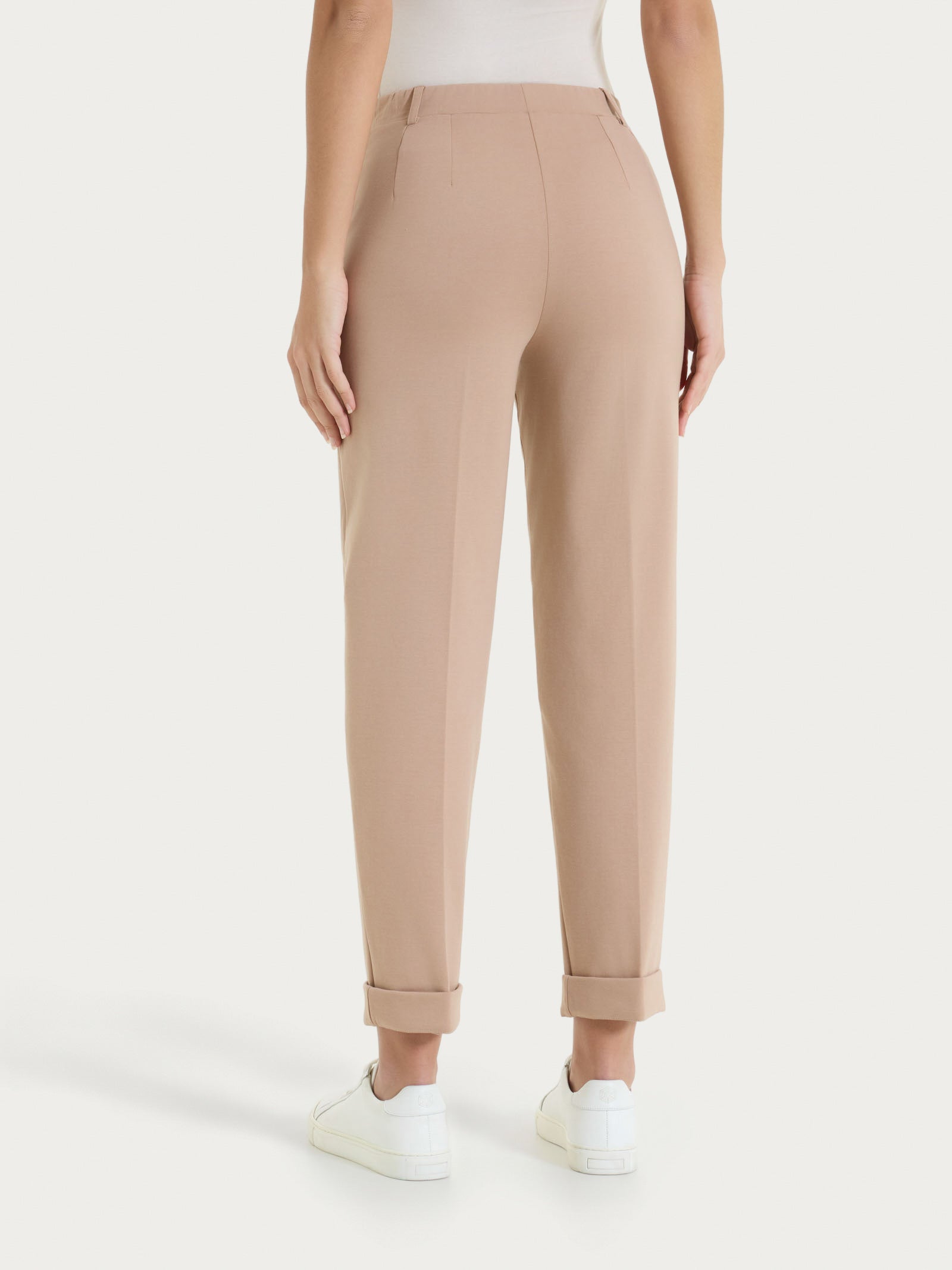 Ragno Compact Light pantalone carota Warm Taupe