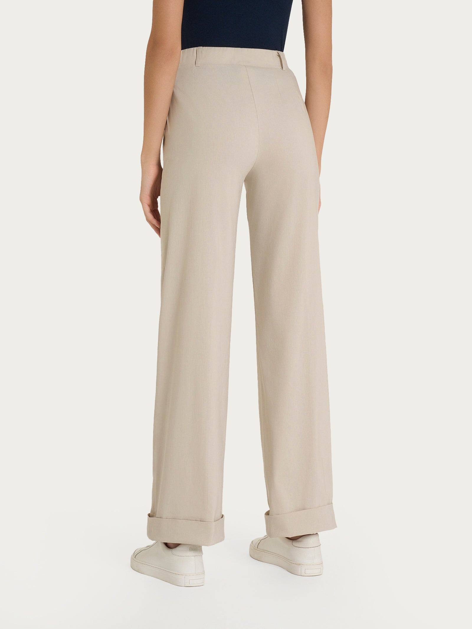 Ragno Super Fresh pantalone ampio Champignon tasche