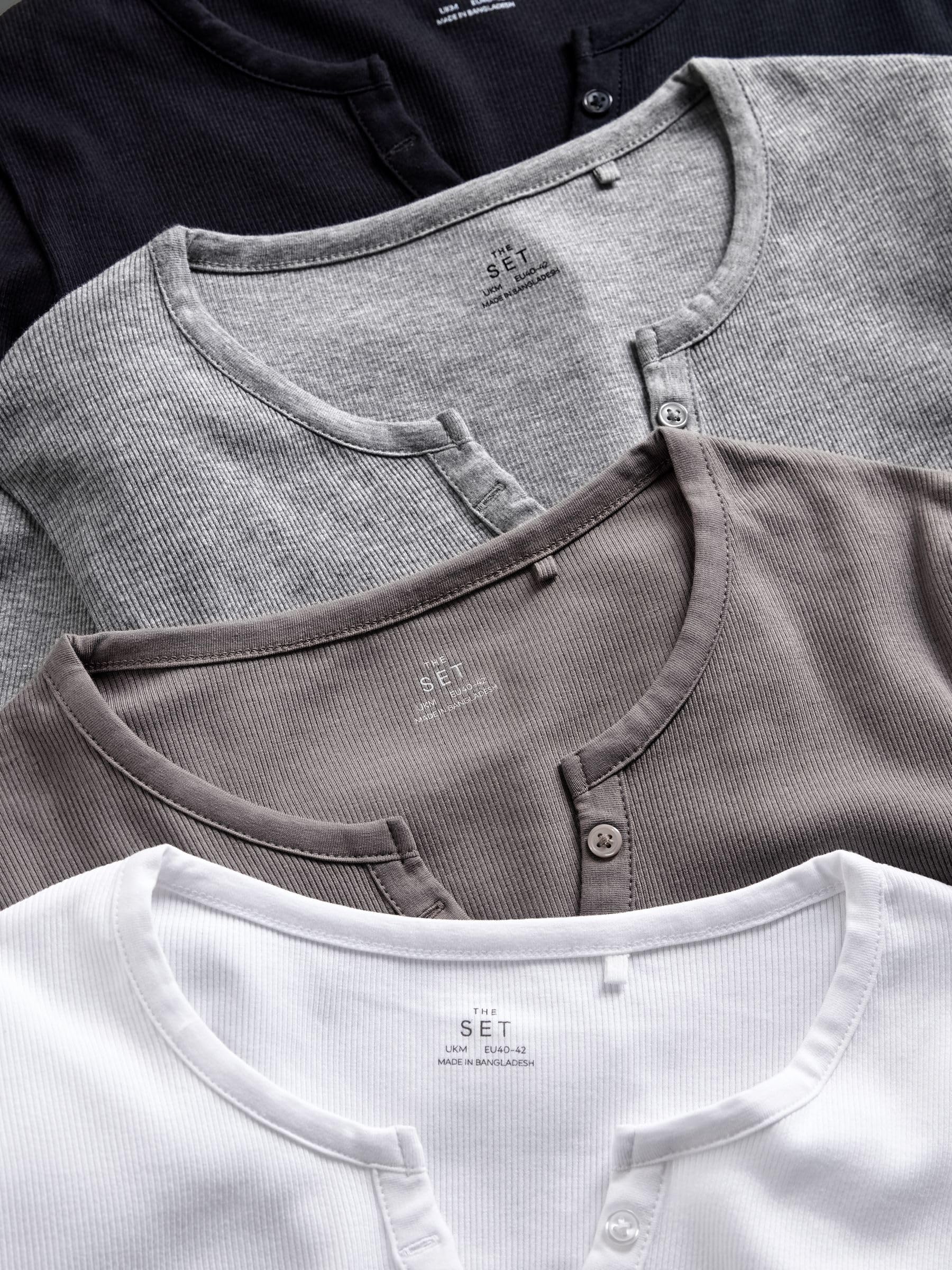 Geo Next The Set Maglia Serafino Donna 4 Pezzi Maniche Lunghe