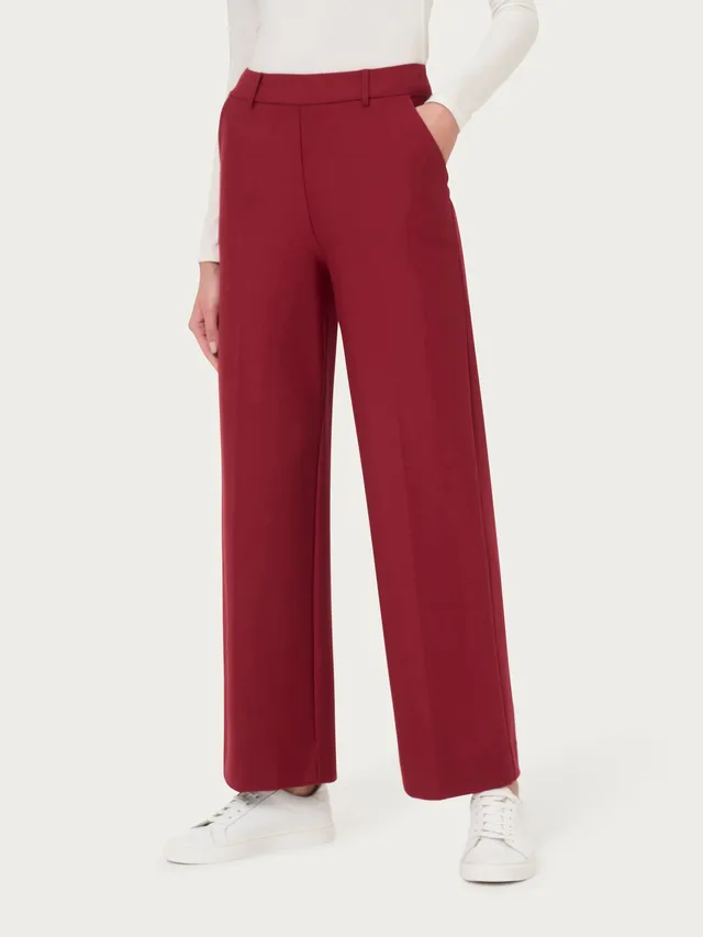 Ragno Compact pantalone ampio caviglia Tibetan Red elastico
