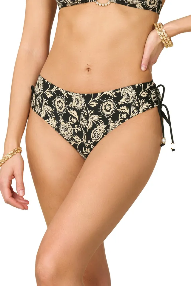 Goldenpoint Bijoux Exotic Garde slip bikini floreale