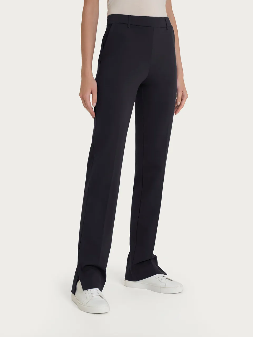 Ragno Compact Light pantalone nero gamba dritta