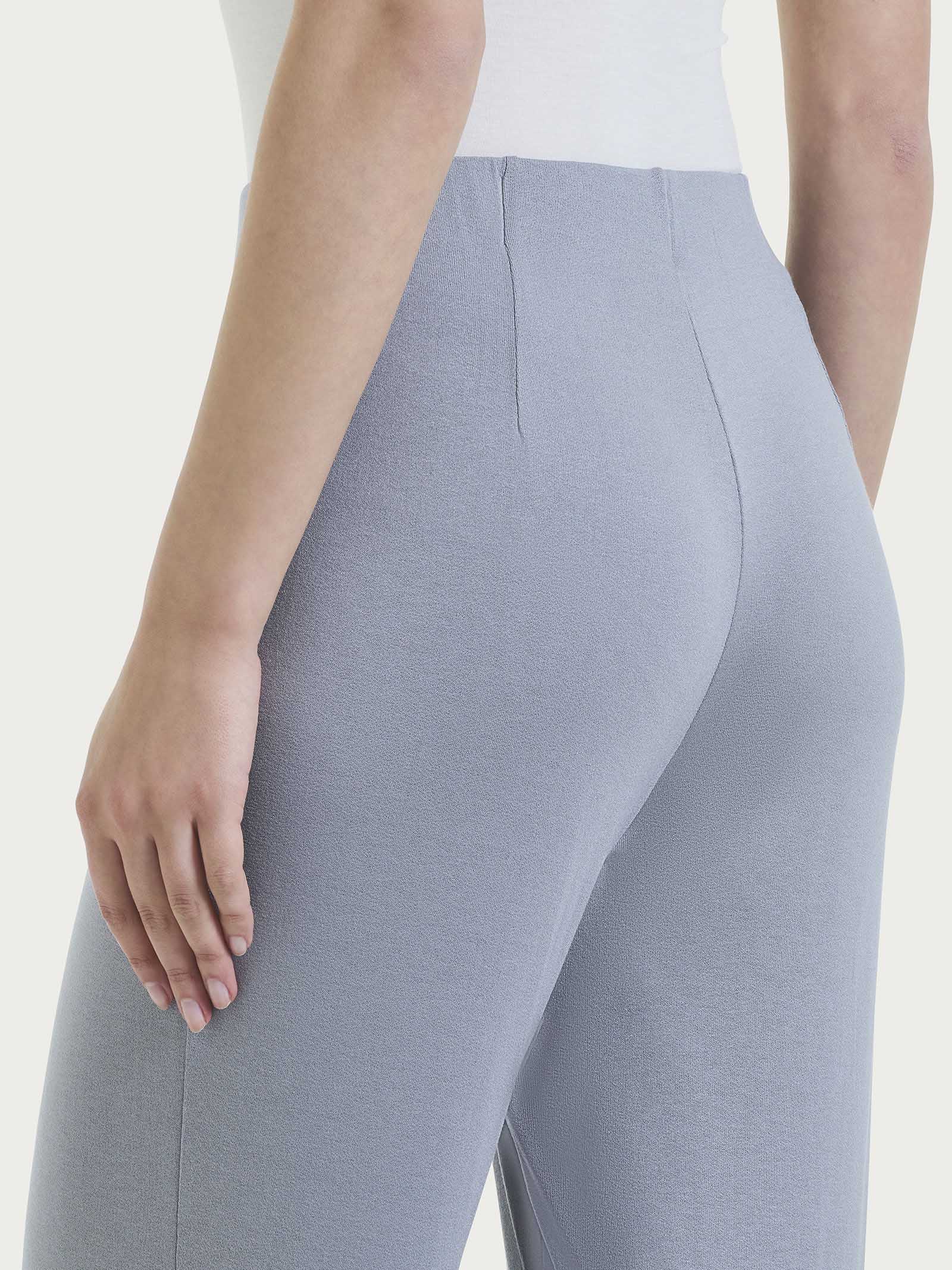 Ragno Relaxed pantalone ampio grigio viscosa jersey fresco