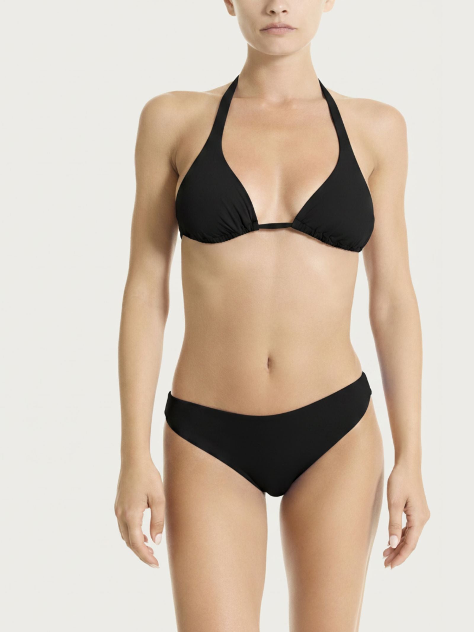 Ragno Invisible reggiseno triangolo microfibra nero