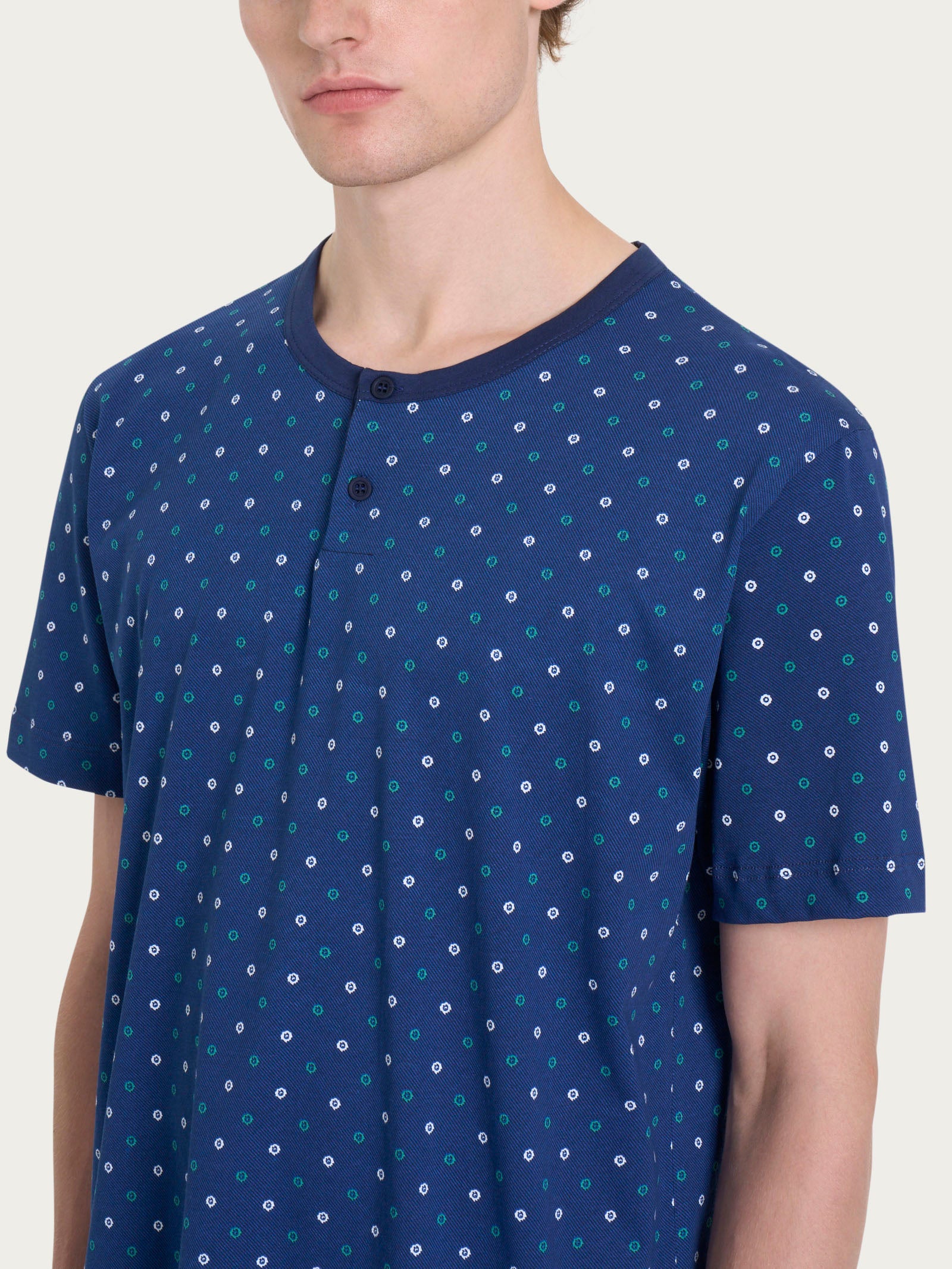Ragno Pigiama Corto Cotone Naval Academy Cravatier
