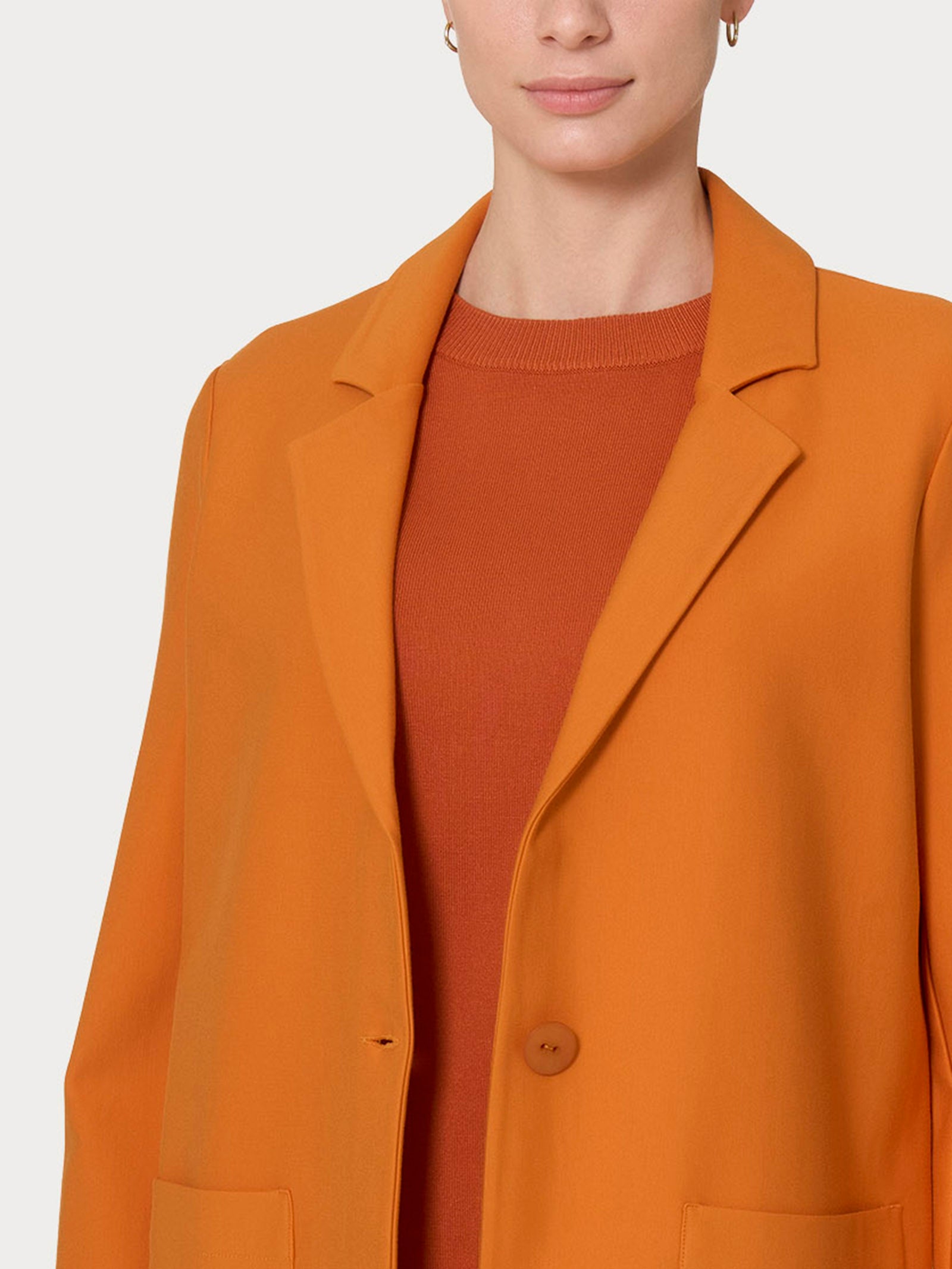 Ragno Compact Blazer Destrutturato Marmalade
