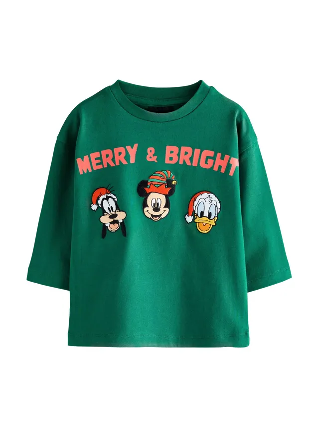 Next Topolino maglietta bambino maniche lunghe 9-12 mesi cotone