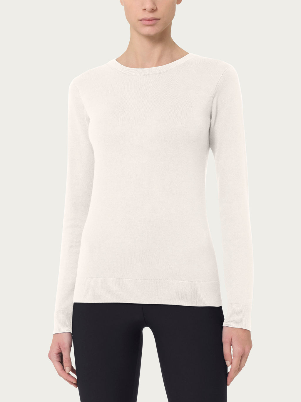 Ragno Four Seasons Maglia Manica Lunga Avorio