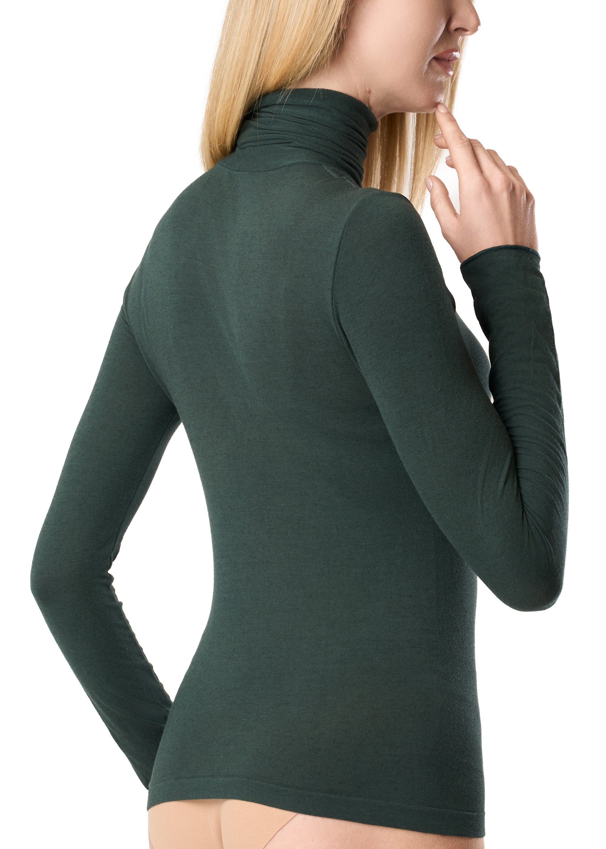 Philippe Matignon Leger Cashmere maglia collo alto calda