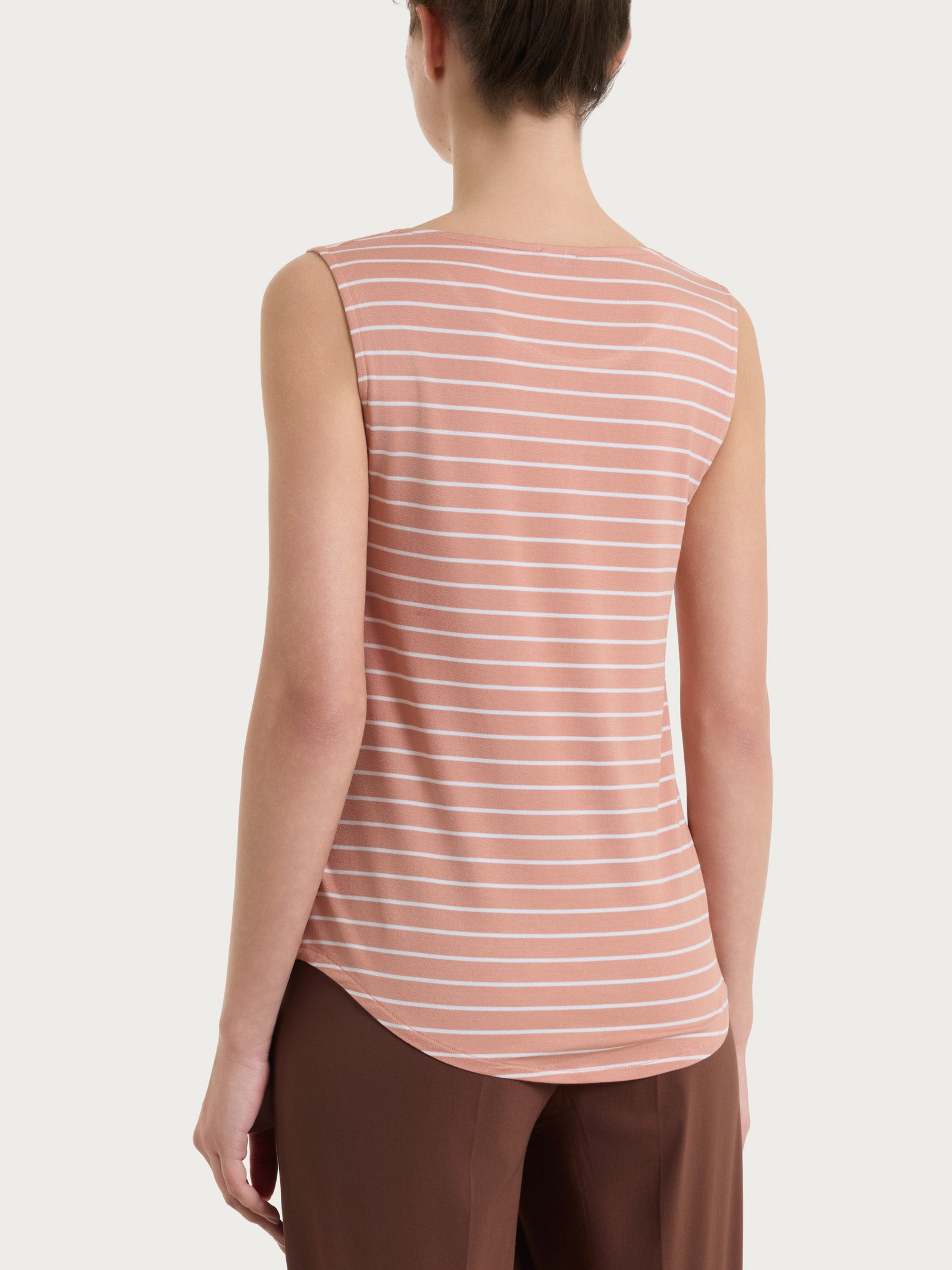 Ragno Summer Light Top Spalla Larga Fant. Cork a righe