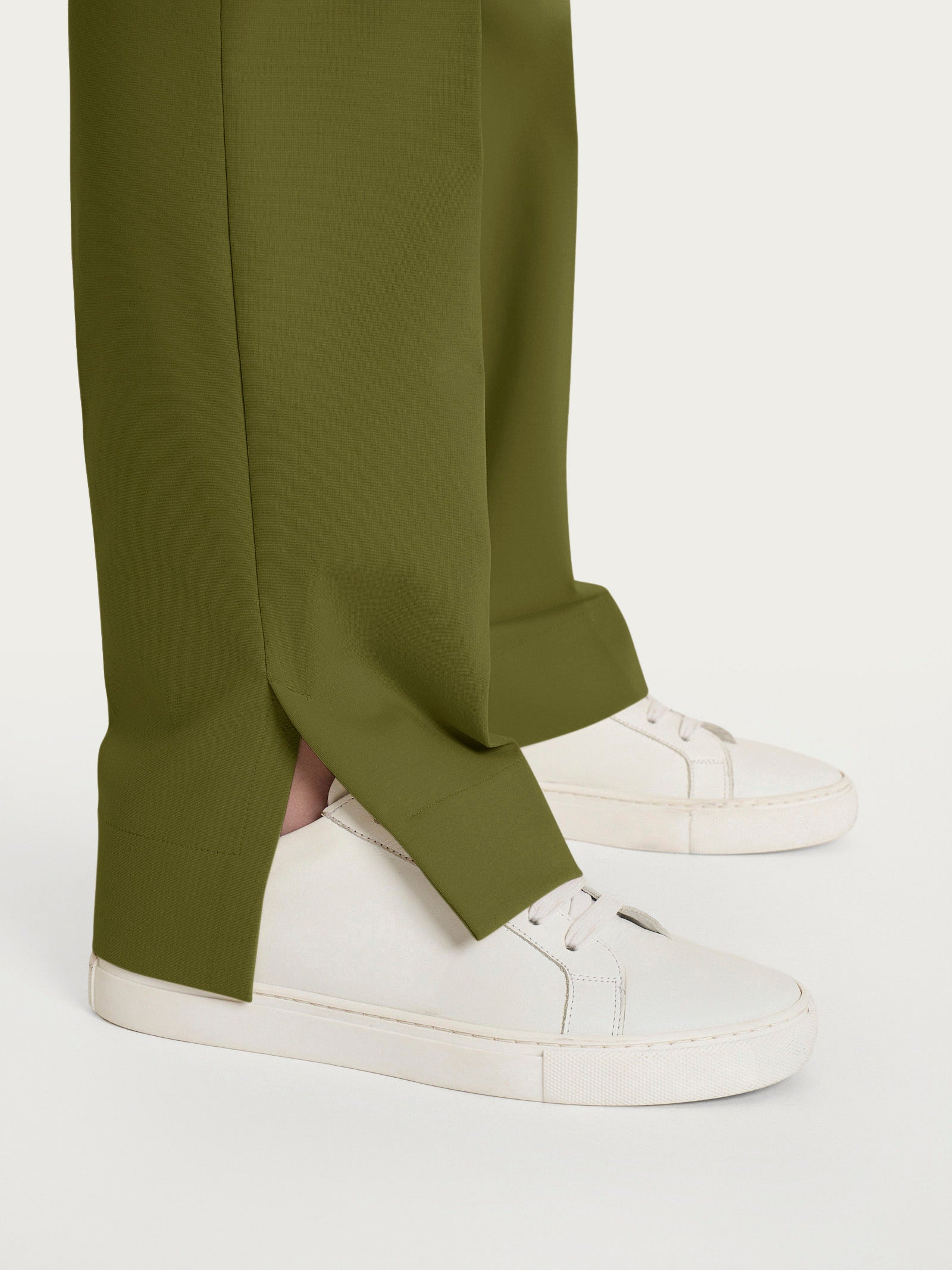 Ragno Compact Light Pantalone Dritto Tasche Verde Sphagnum