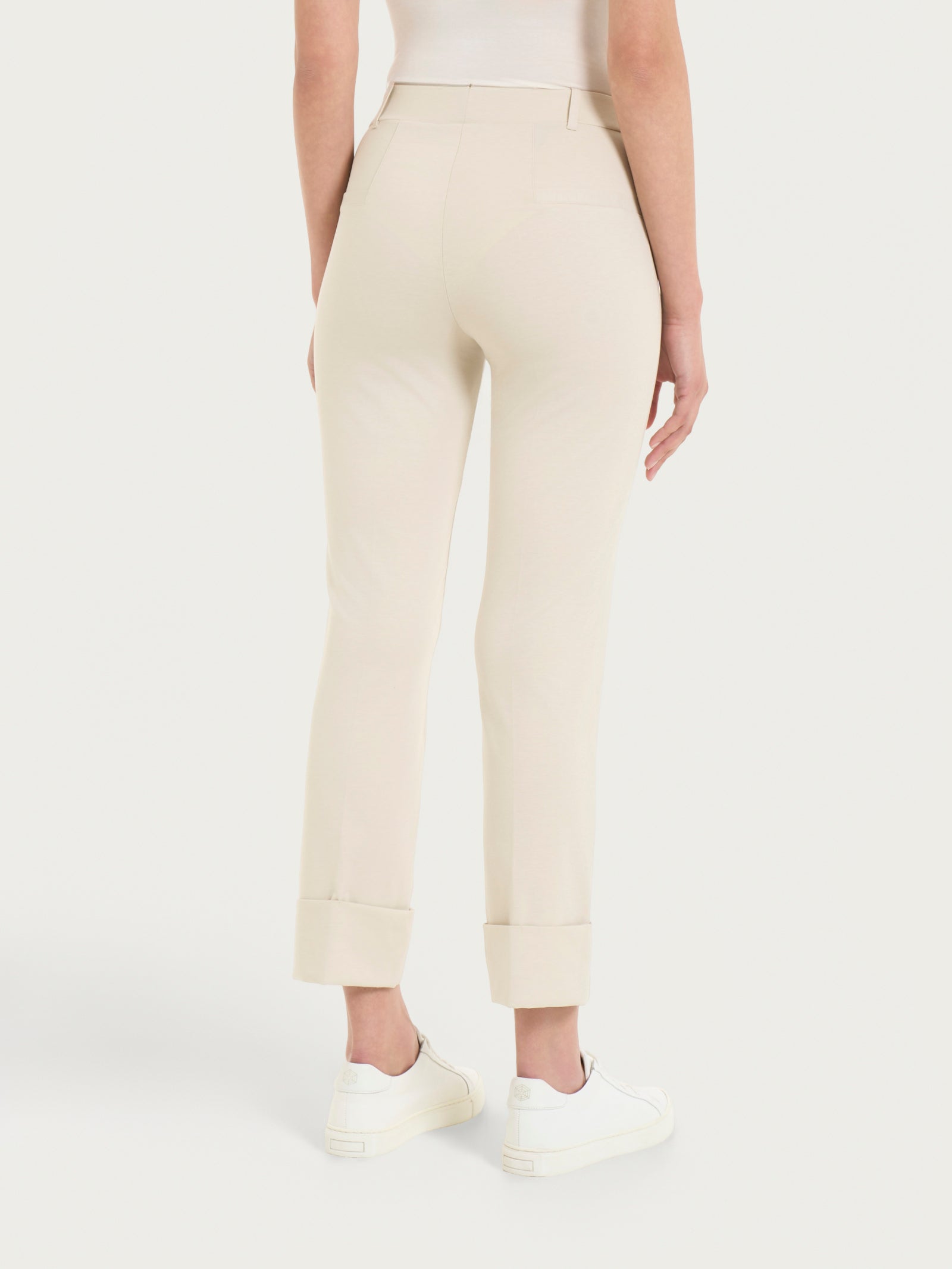 Ragno Compact Light Pantalone straight Champignon leggero