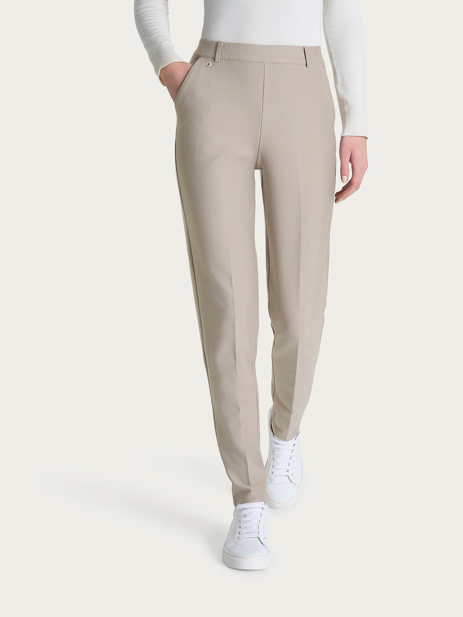 Ragno Compact The Chino Pantalone Donna String Slim Elasticizzato