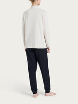 Ragno Eco Cotton tuta pigiama piquet champignon