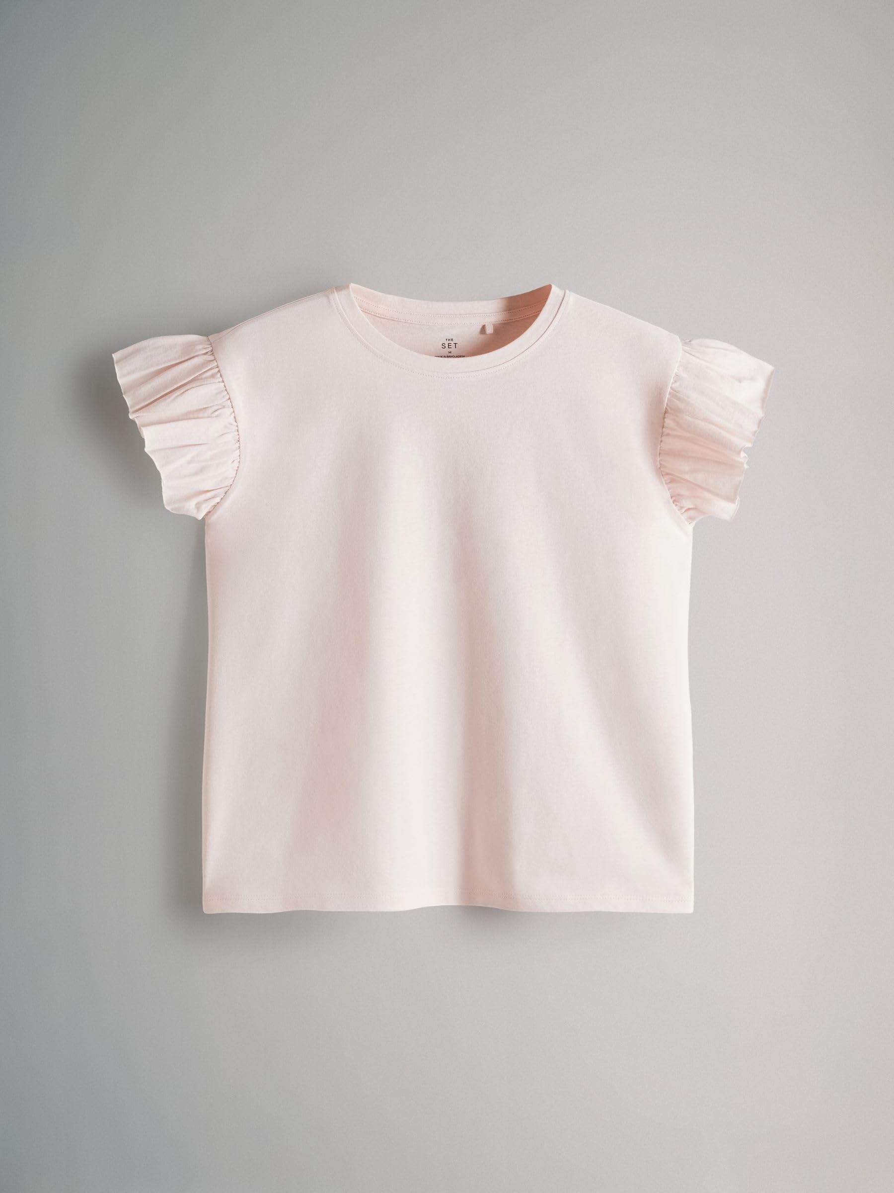 The Set magliette donna maniche corte pack 4 volant