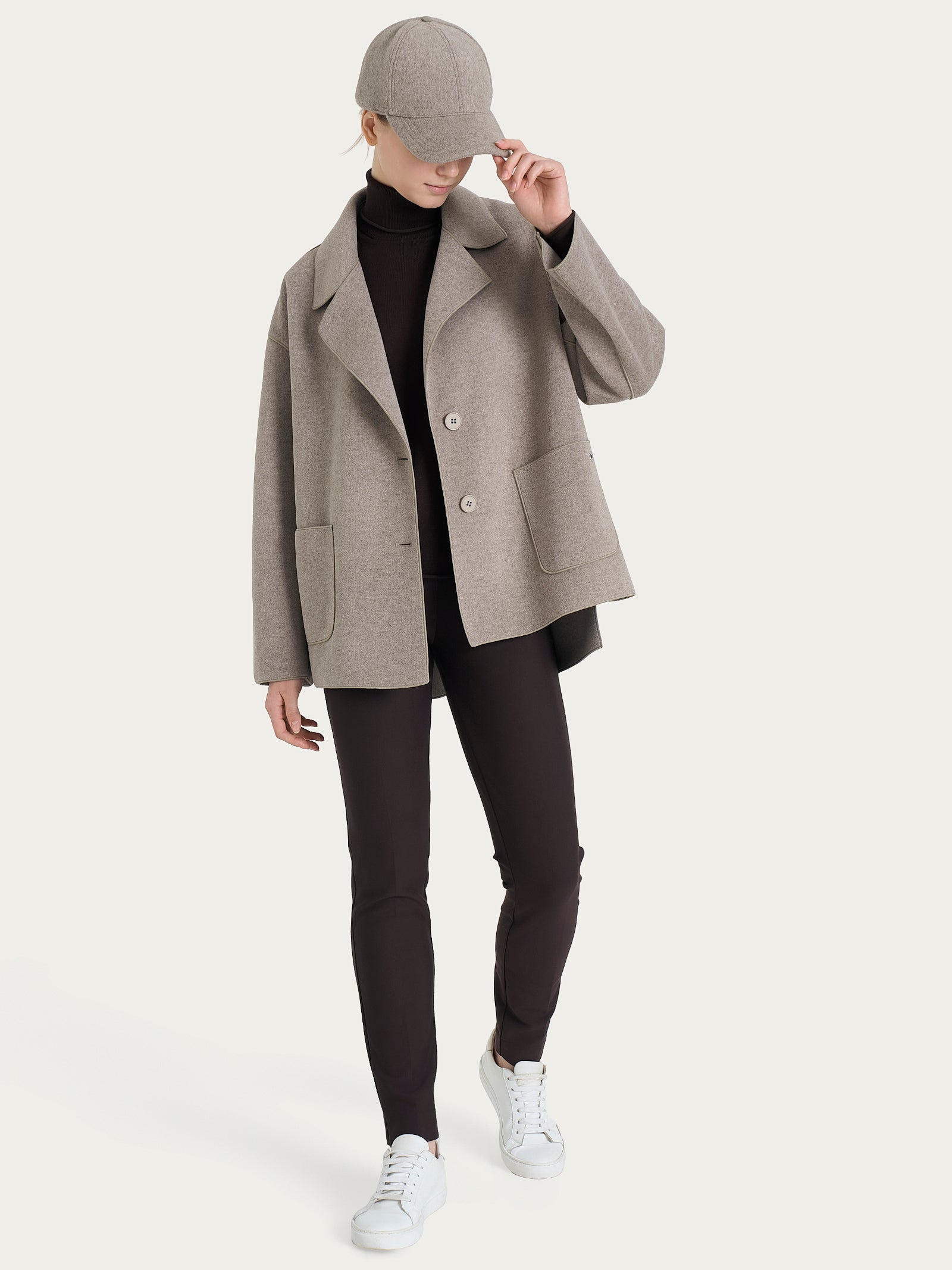 Ragno Vegan Wool cappello baseball donna glace mel.
