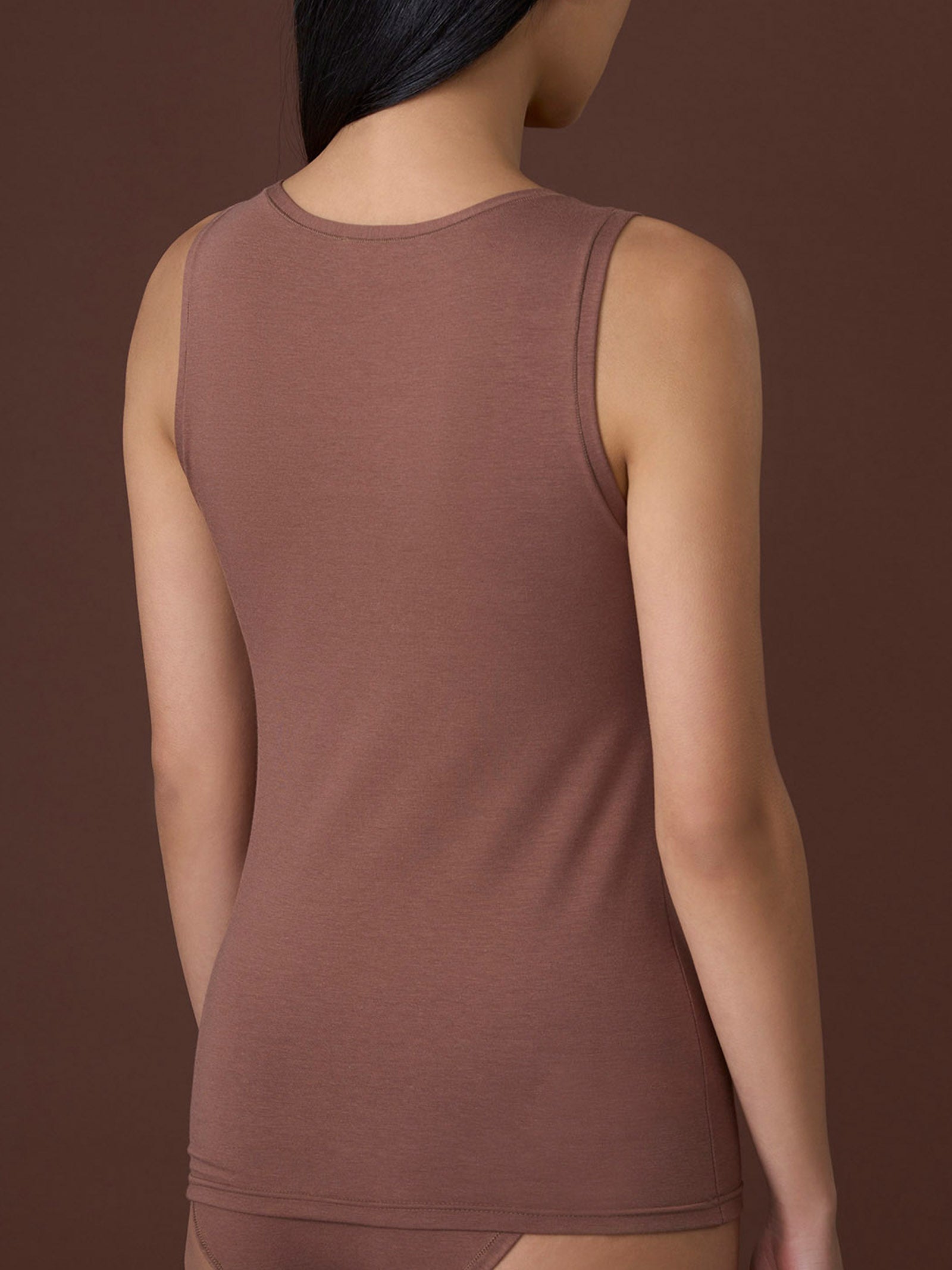 Ragno beYOUtiful Canottiera Spalla Larga Donna Cotone Acorn