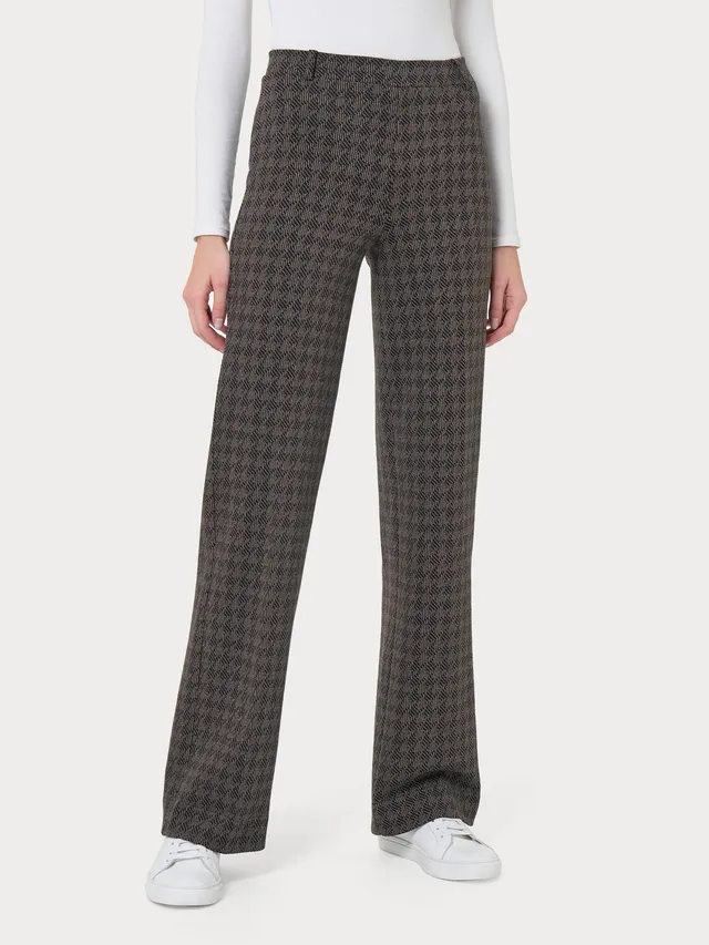 Ragno Compact Pantalone donna wide leg Fant. Pine Bark
