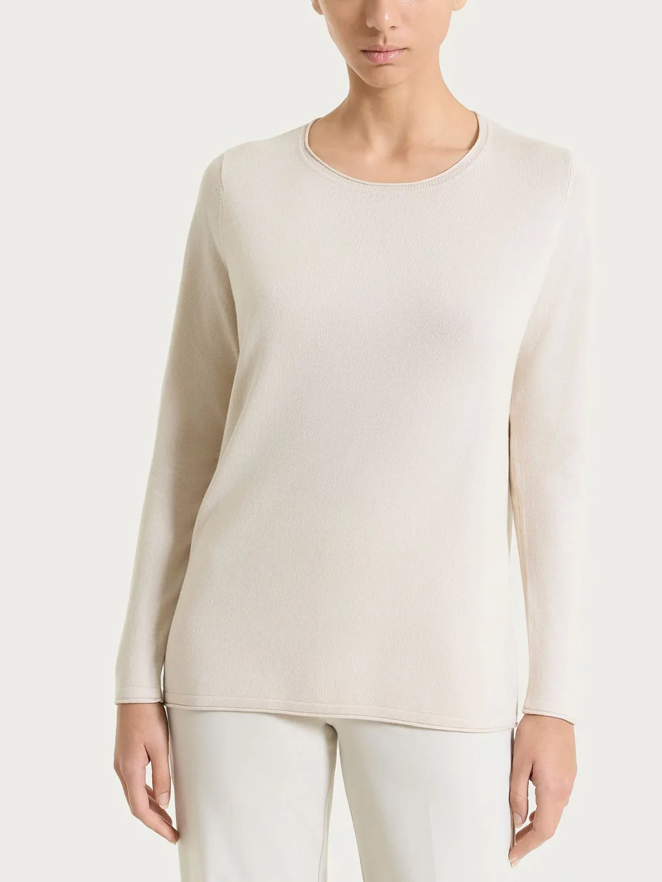 Ragno Summertime maglia girocollo champignon manica lunga