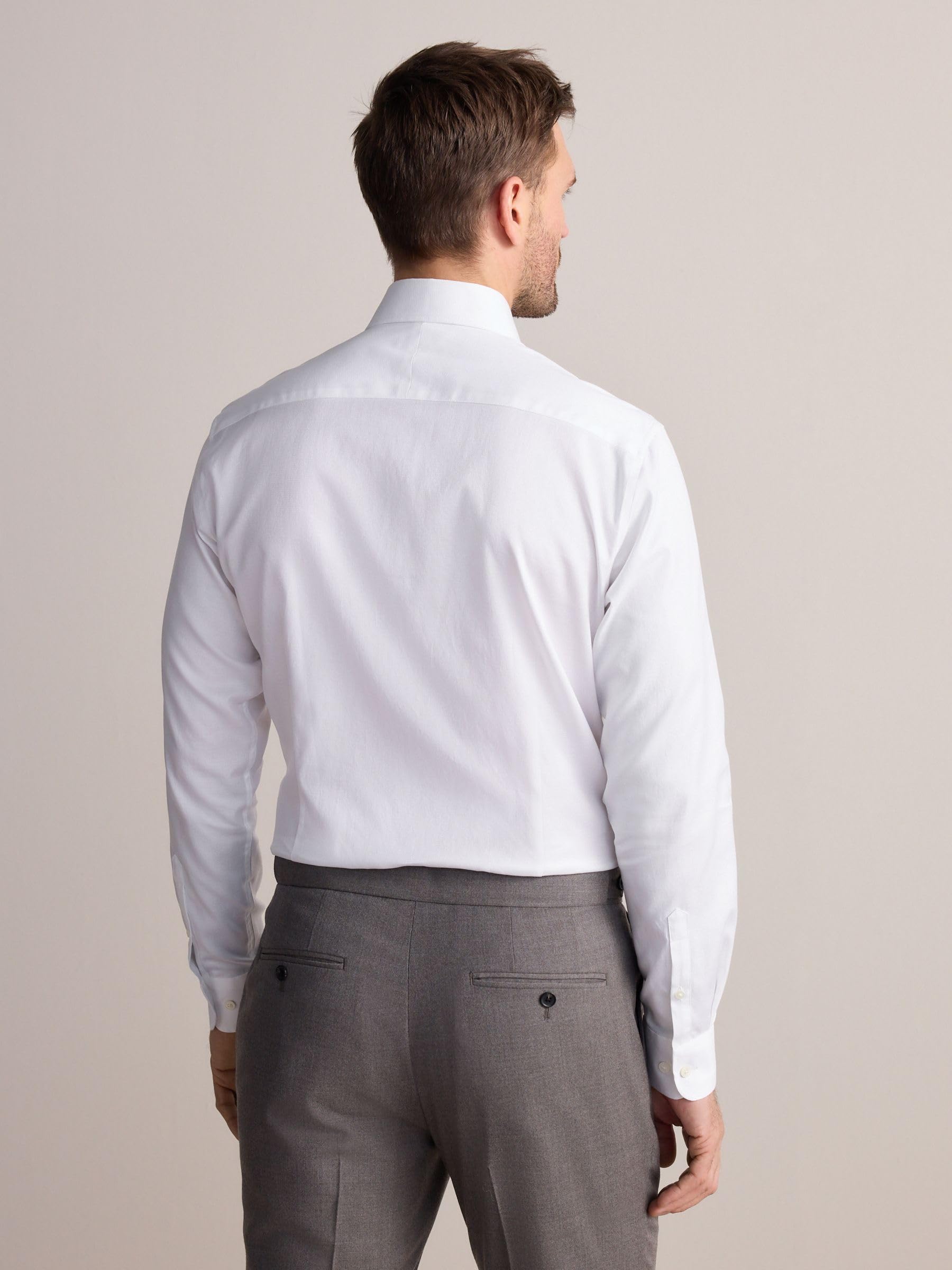 Next Signature Testurizzata camicia uomo 100% cotone