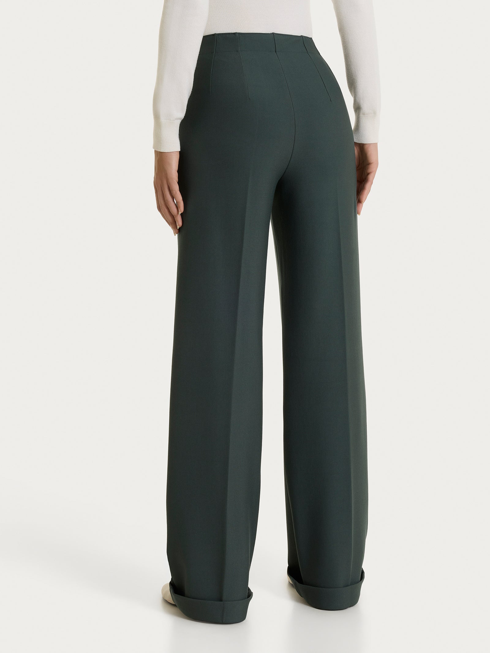 Ragno Compact pantalone ampio Urban Chic viscosa elasticizzata