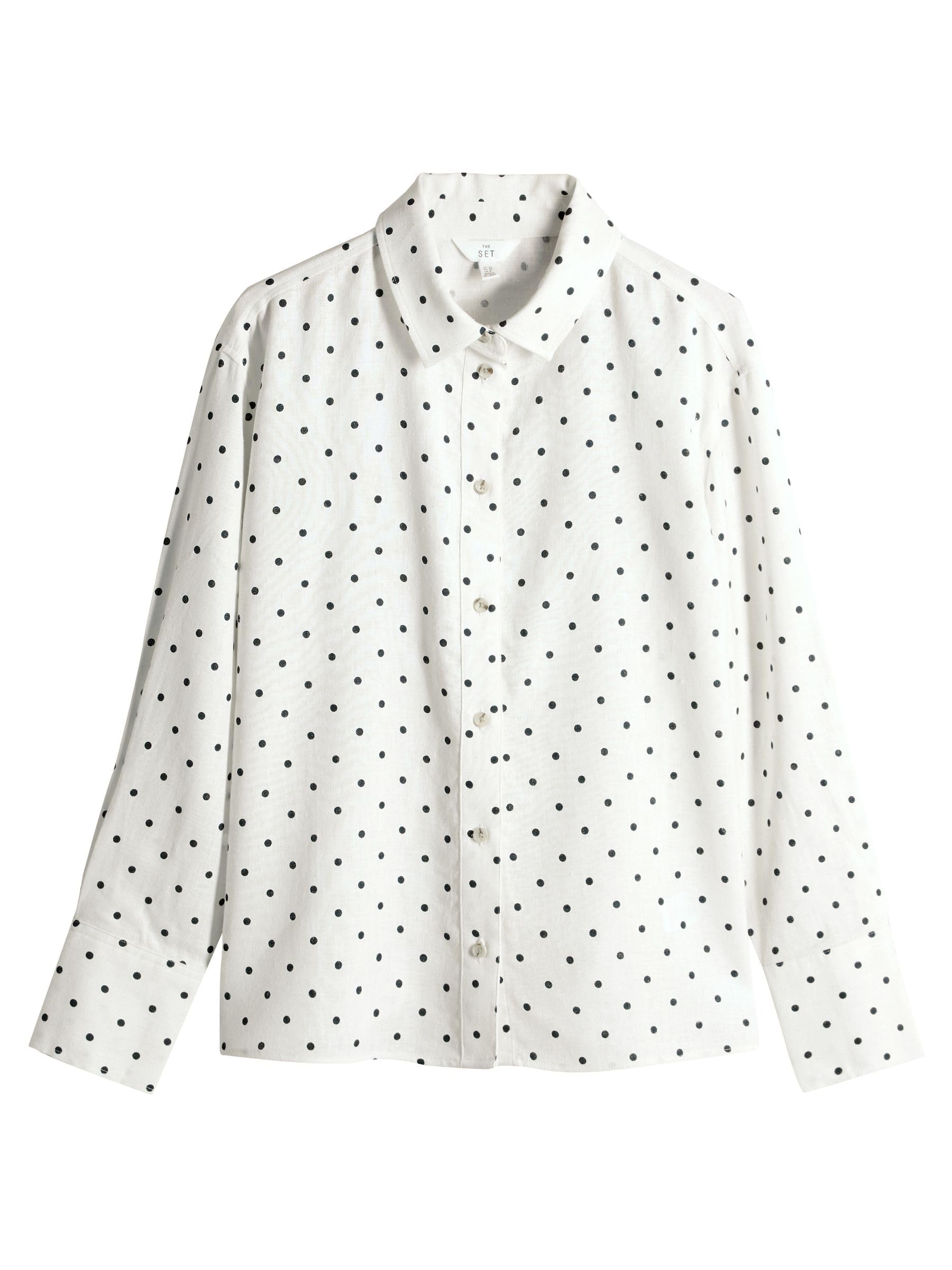 Geo Next The Set Camicia e Shorts set 2 pezzi lino pois