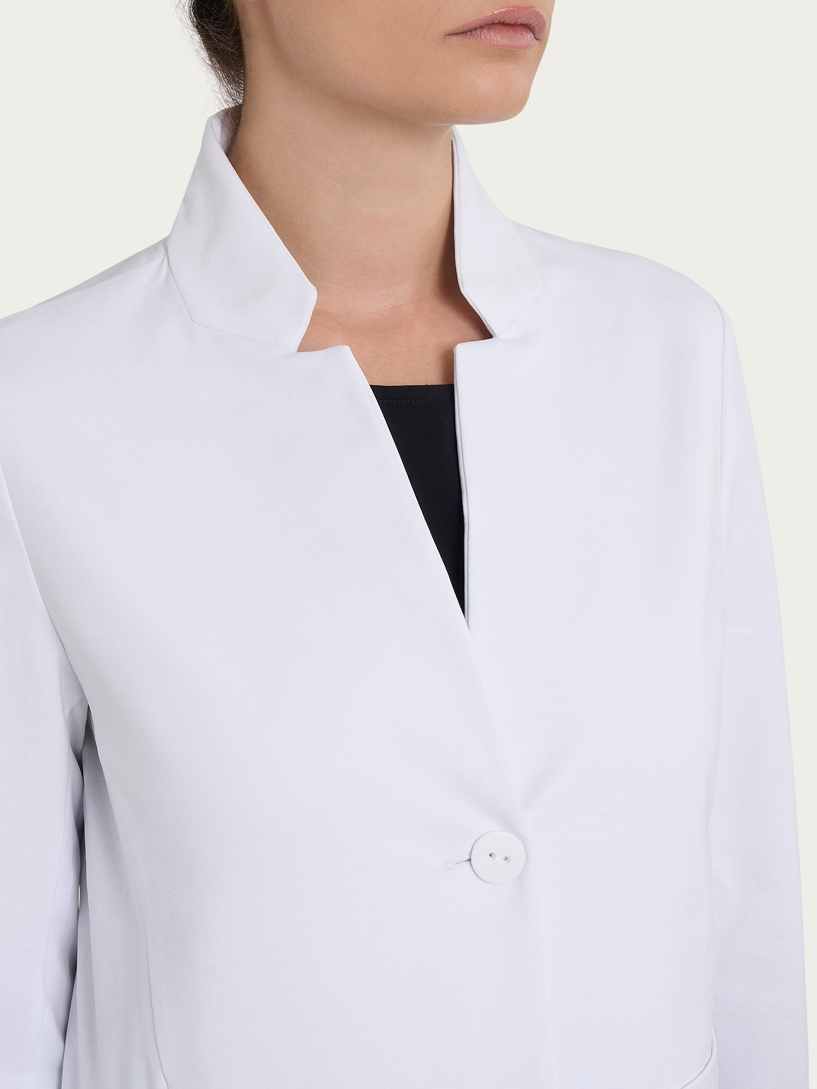 Ragno Compact Light blazer corto Bianco regular