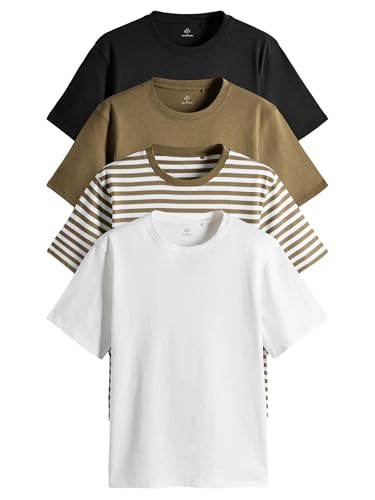 Geo Next The Set t-shirt cotone manica corta 4 pezzi
