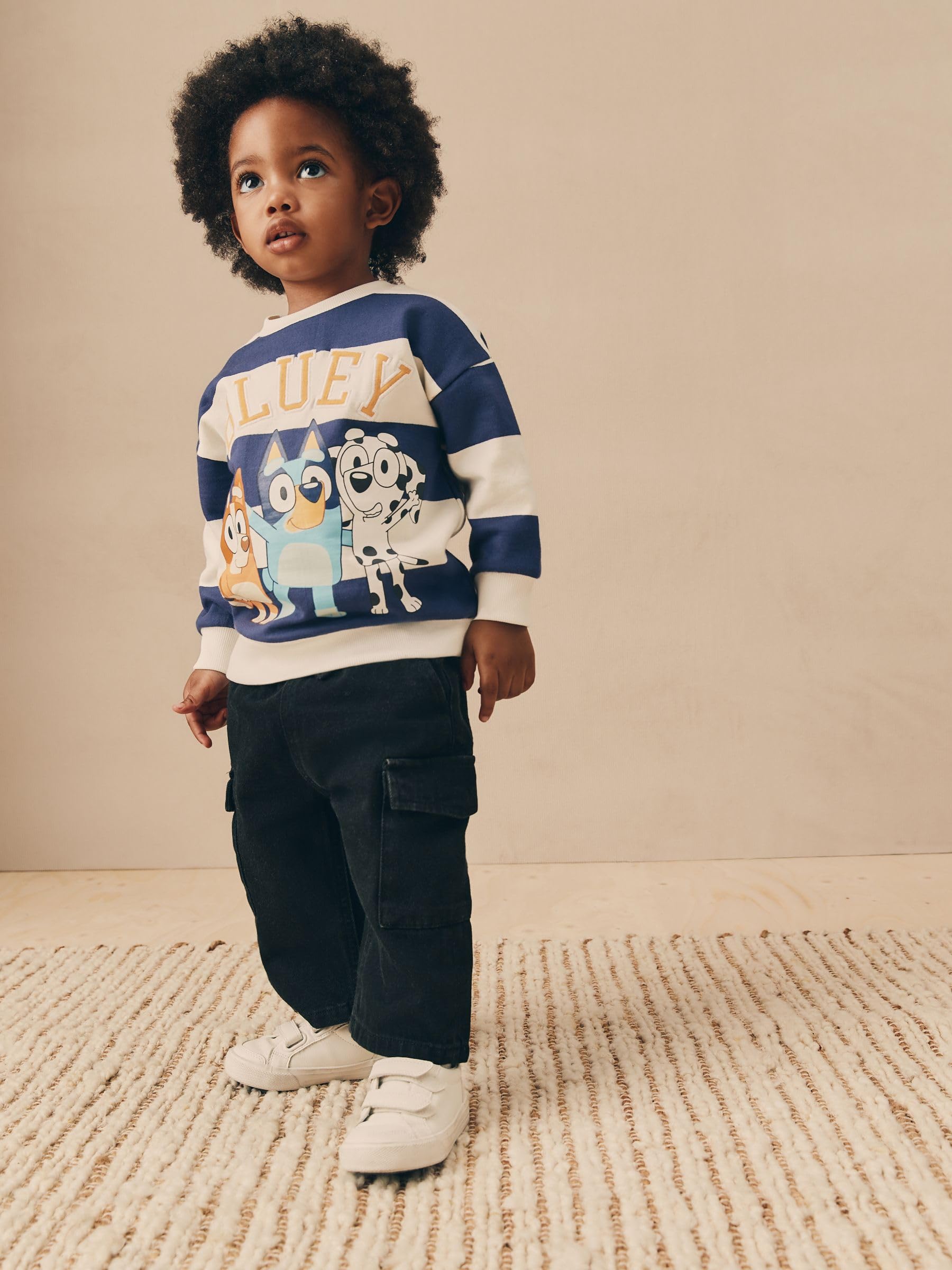 Geo Next Bluey Felpa Girocollo Cotone 116-122 Bimbo