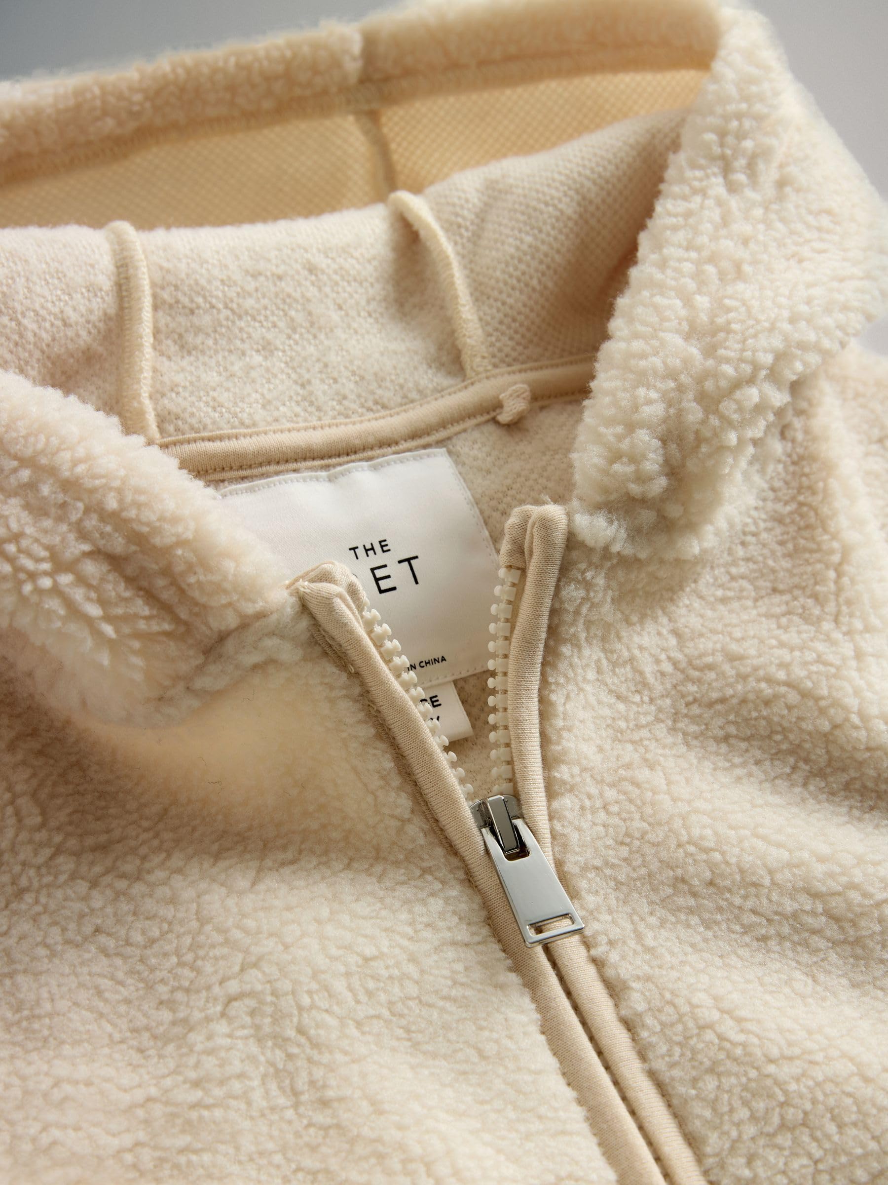 Geo Next The Set felpa bambina cappuccio zip 2 pezzi calda