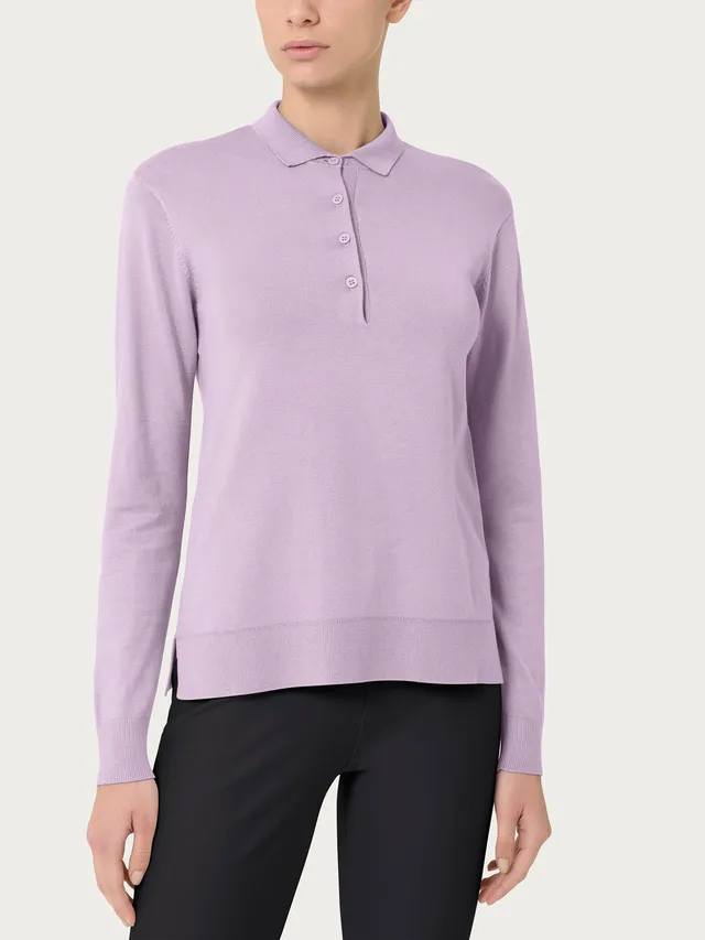 Ragno Four Seasons Polo maglia donna Orchid Petal viscosa