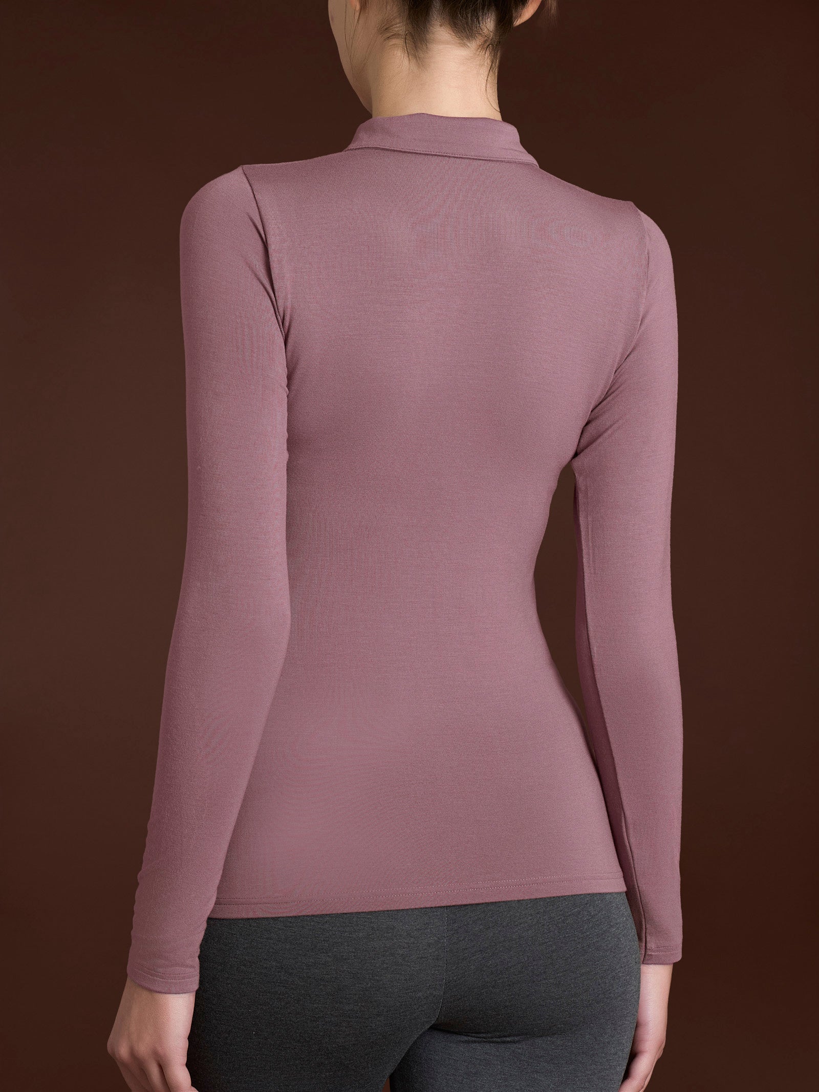 Ragno Viscosa Summer Polo maglia Lilas skinny