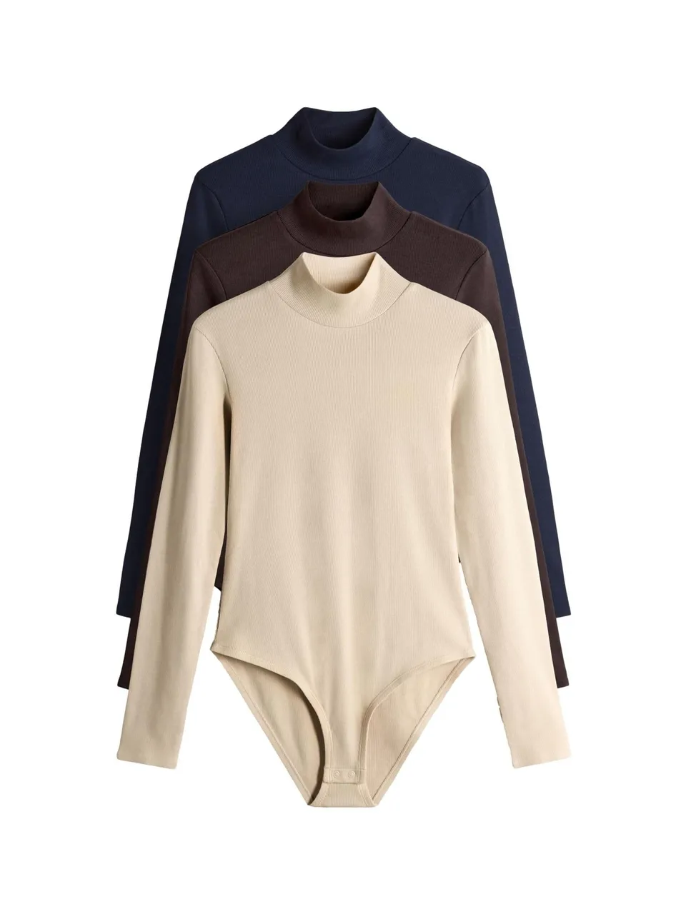 Geo Next The Set 3 body coste collo alto manica lunga